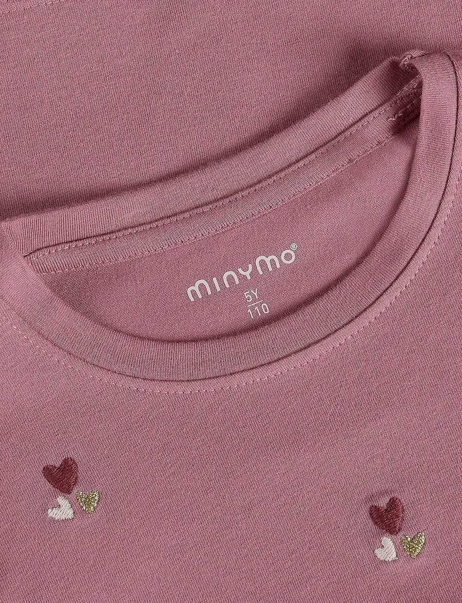 Minymo - T-shirt LS - langärmelig - nostalgia rose - 2