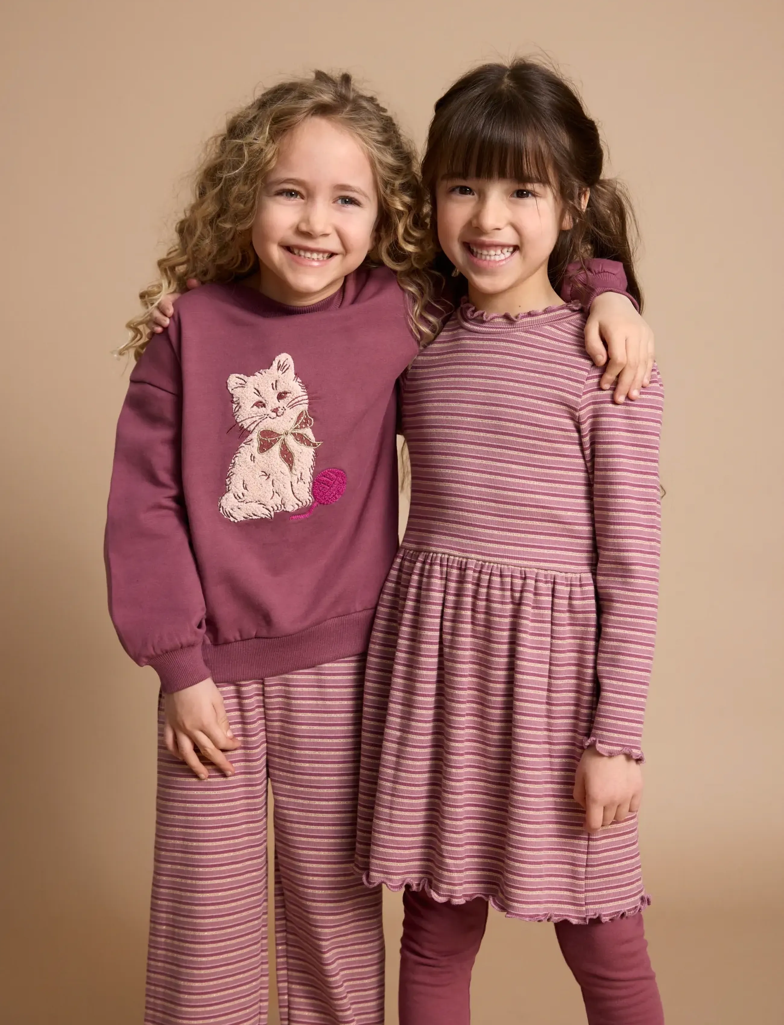 Minymo - Sweatshirt LS - sweatshirts - crushed berry - 4