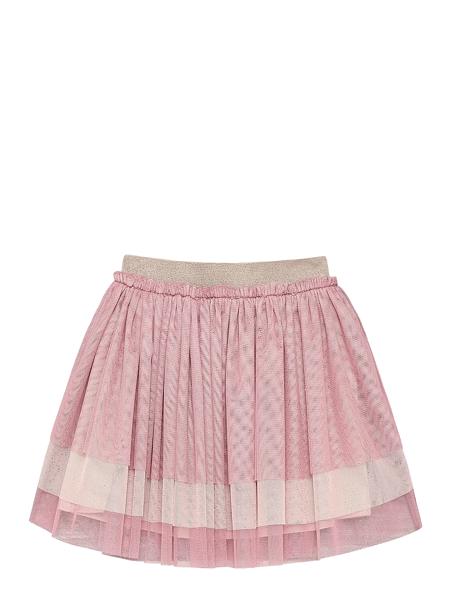 Minymo - Skirt Mesh w. Foil - tüllseelikud - pink tint - 1
