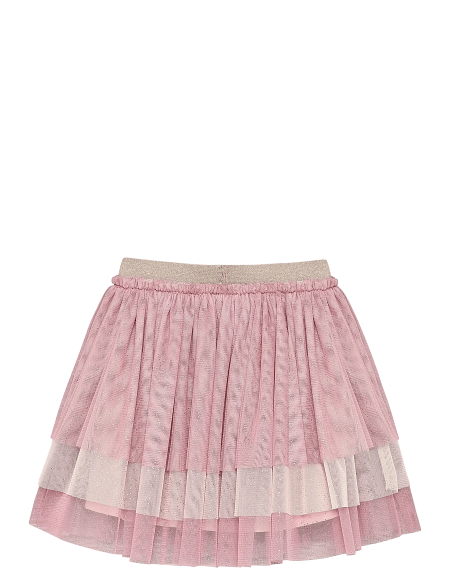 Minymo - Skirt Mesh w. Foil - tüllseelikud - pink tint - 2