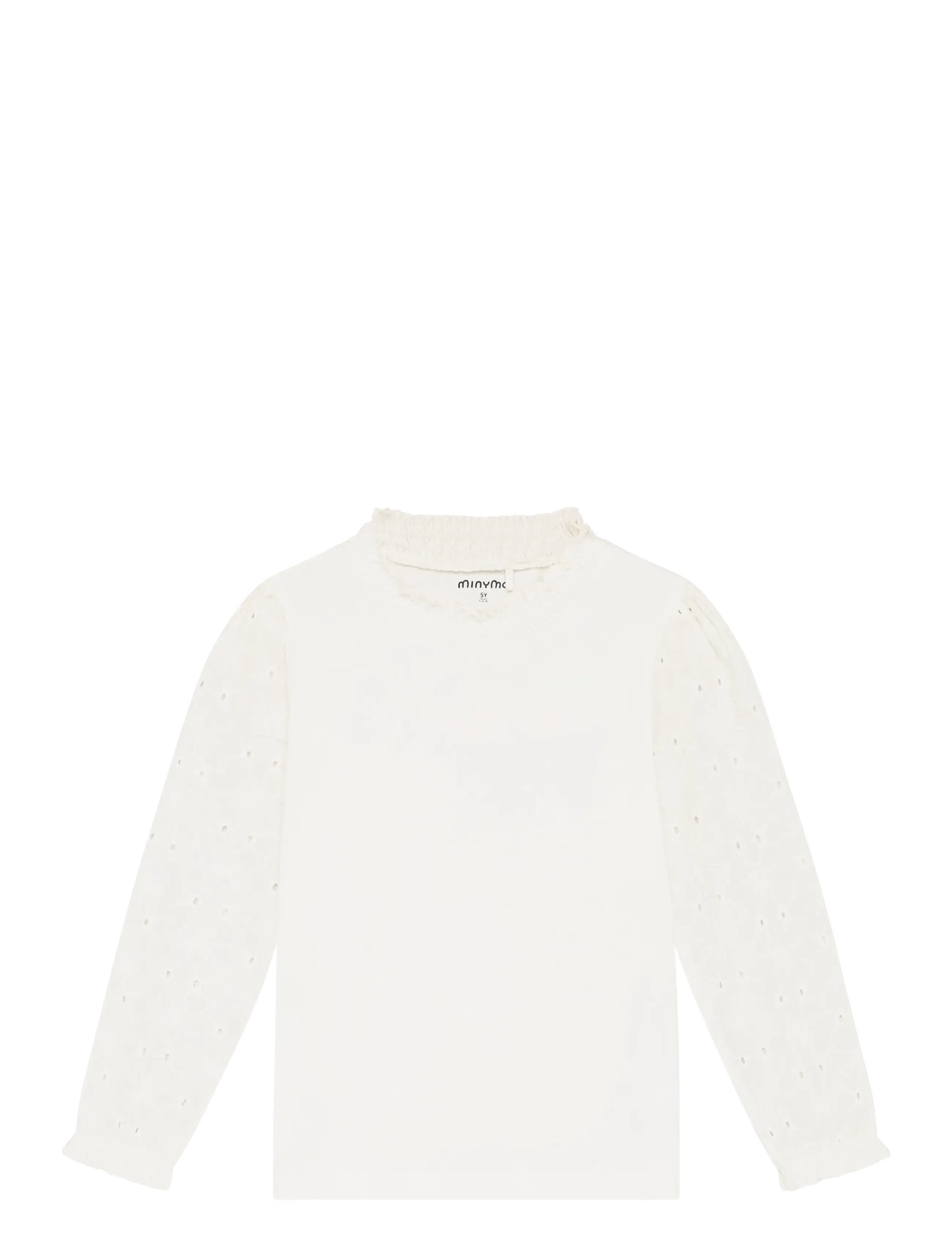 Minymo T-shirt LS - Minymo - SNOW WHITE / white