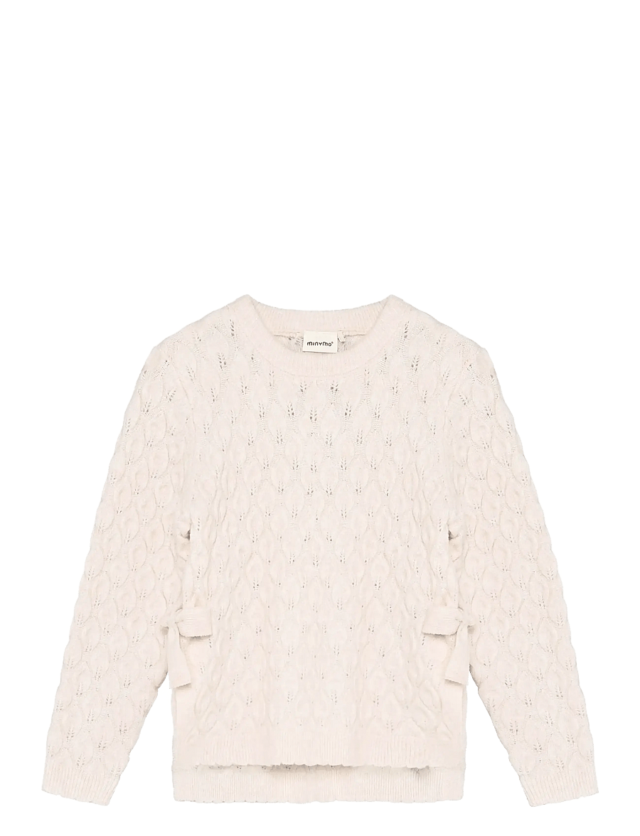 Minymo - Pullover Knit - pullover - pink tint - 1