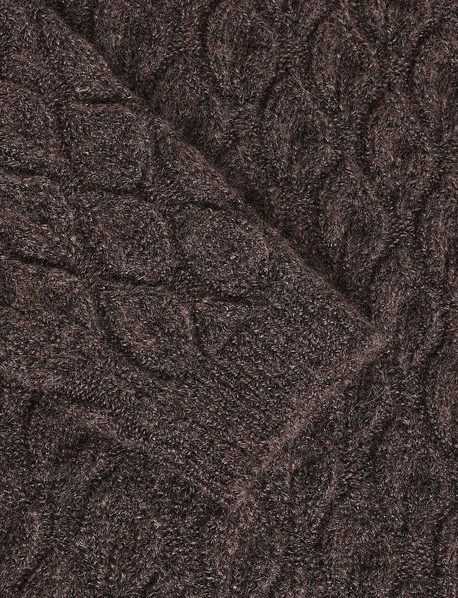 Minymo - Pullover Knit - trøjer - plum truffle - 2