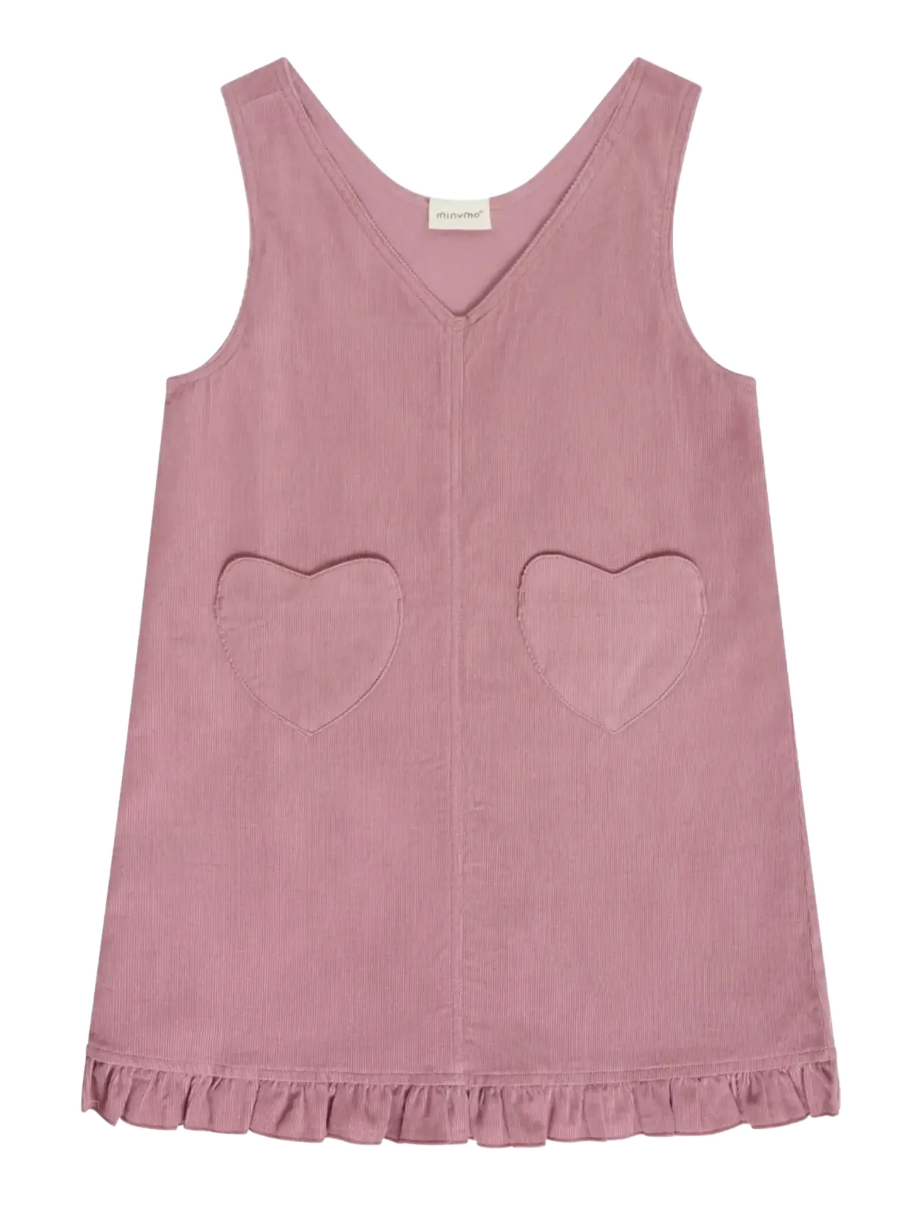 Minymo - Spencer Cord w. Lining - Ærmeløse hverdagskjoler - nostalgia rose - 1