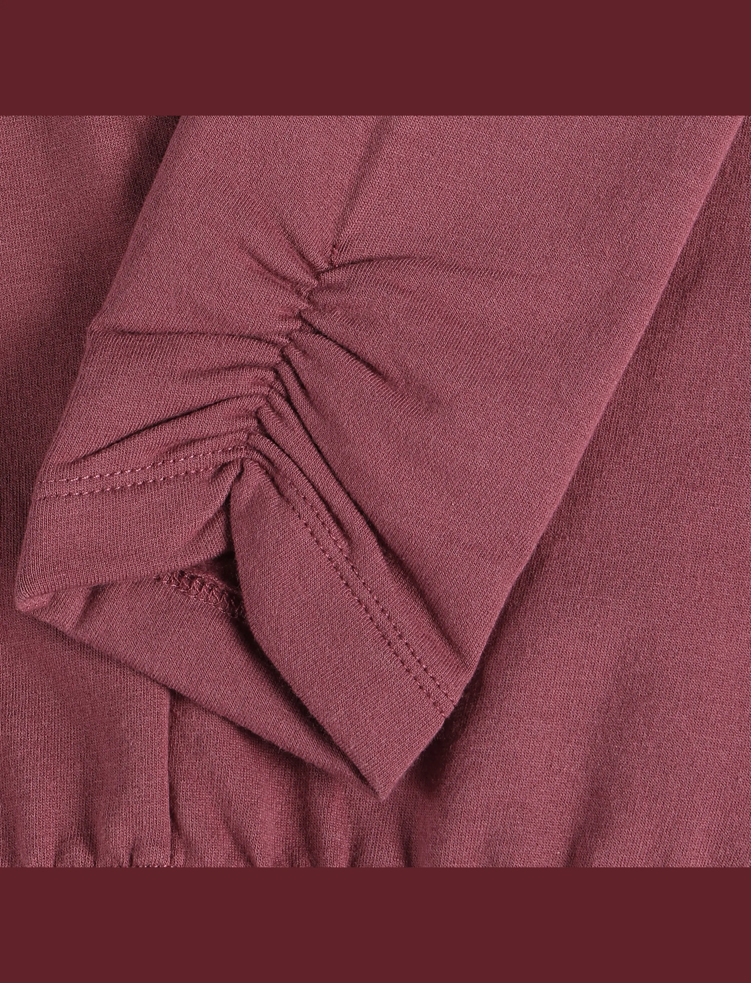 Minymo - Leggings Sweat - crushed berry - 3