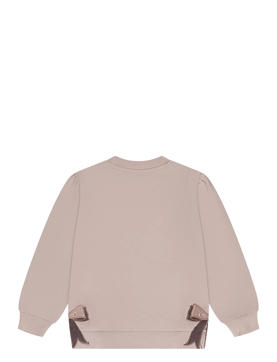 Minymo - Sweatshirt LS - sweatshirts - bark - 1