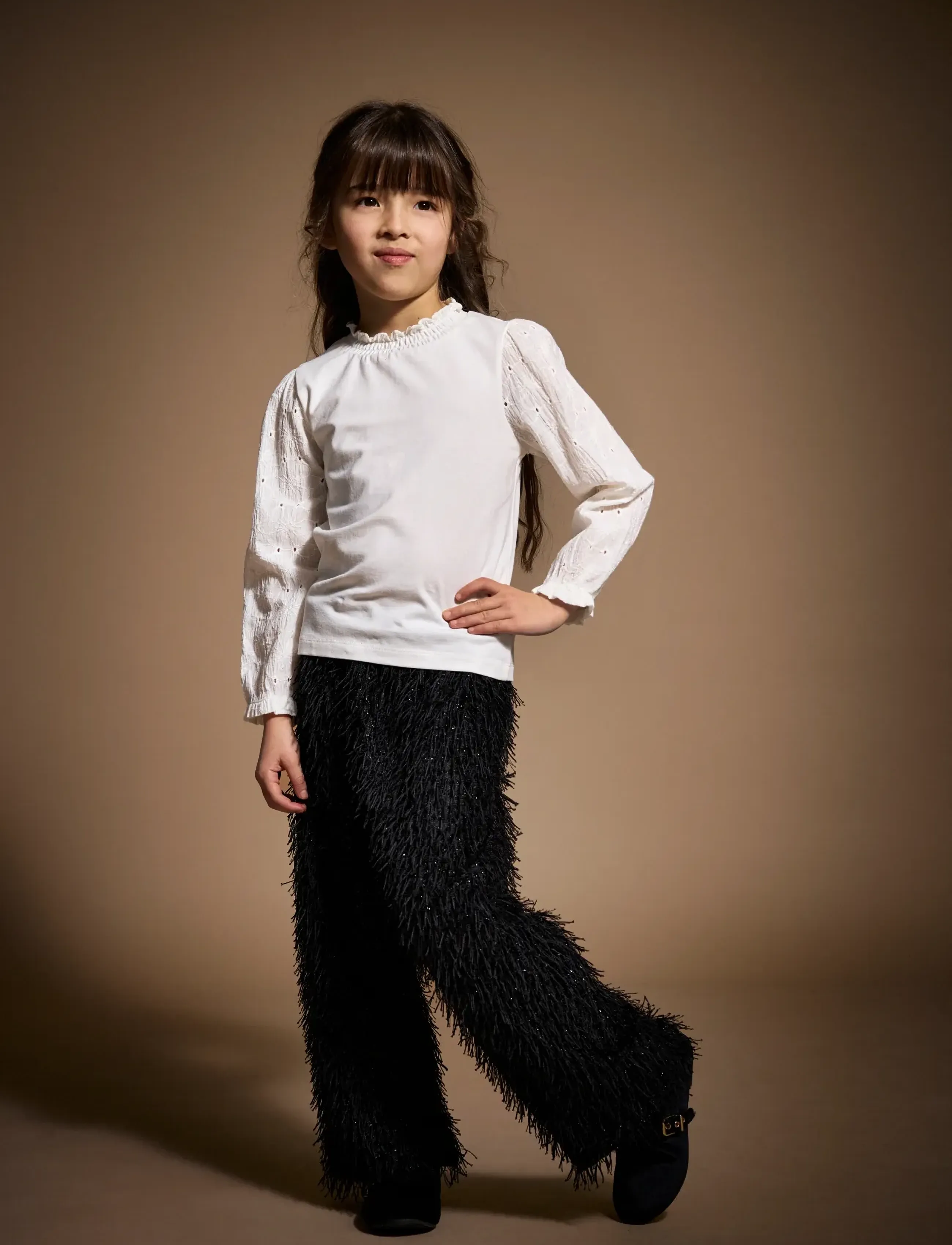 Minymo Pants - Bukser - TAP SHOE / black