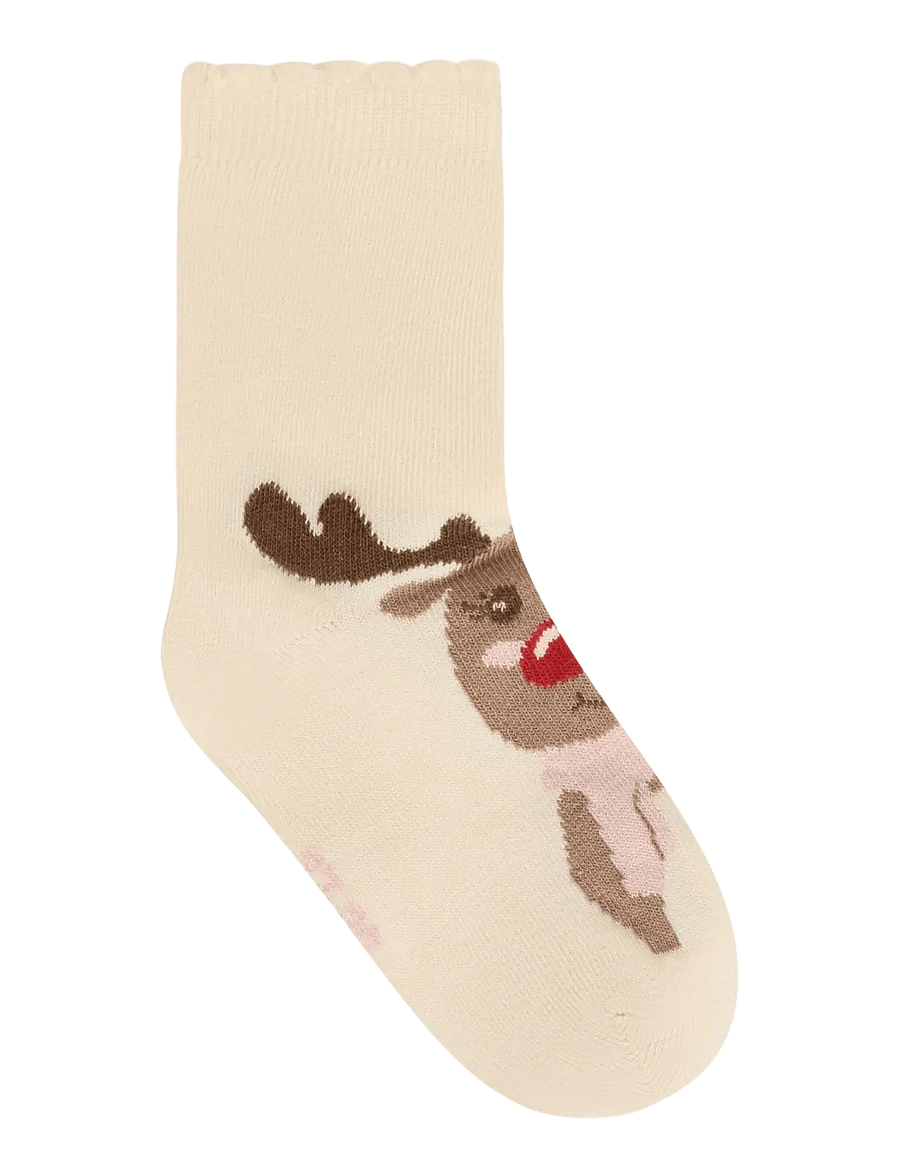 Minymo - 3-Pack Socks - baby-socken - rose dust - 1