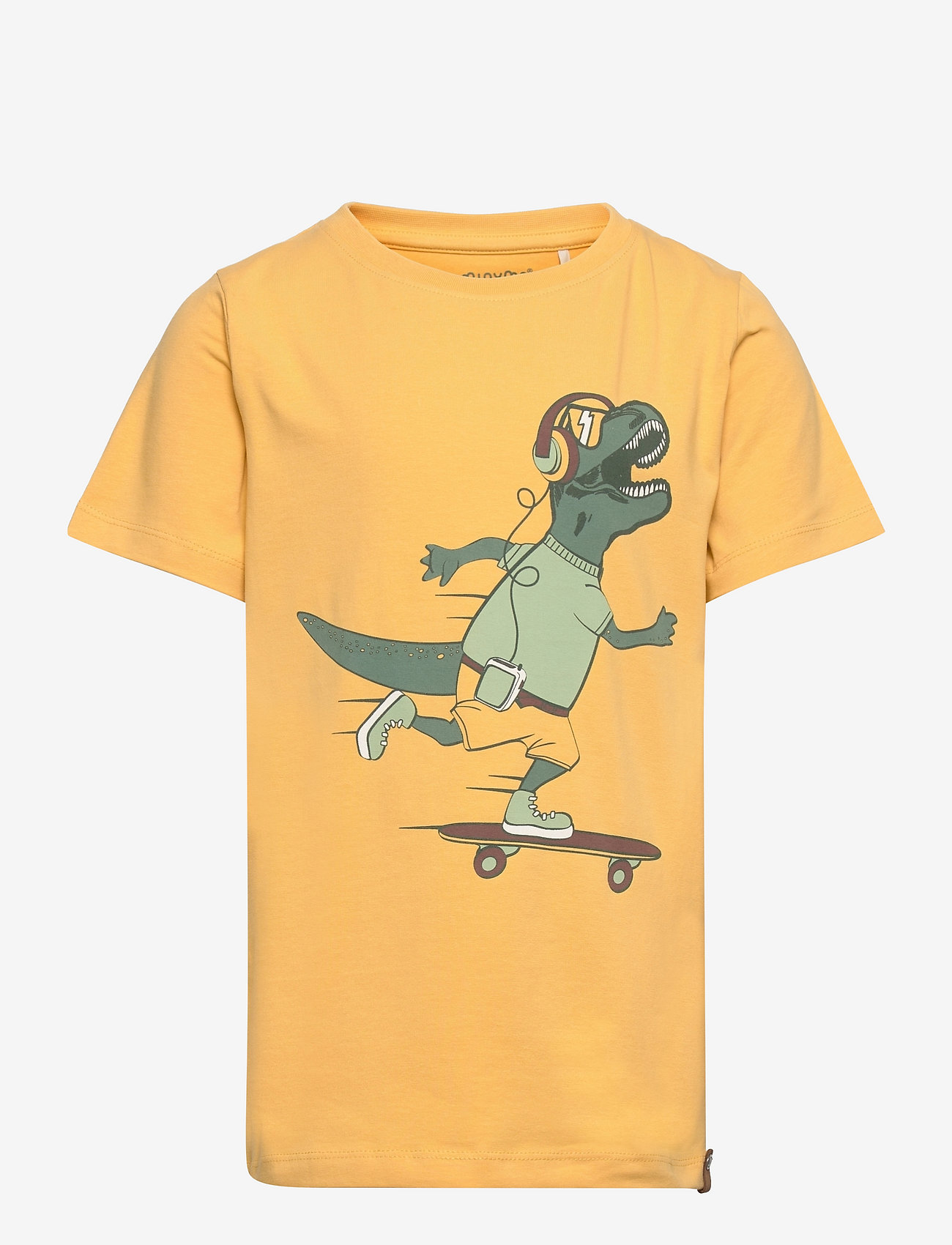 Minymo - T-shirt SS - ochre - 0