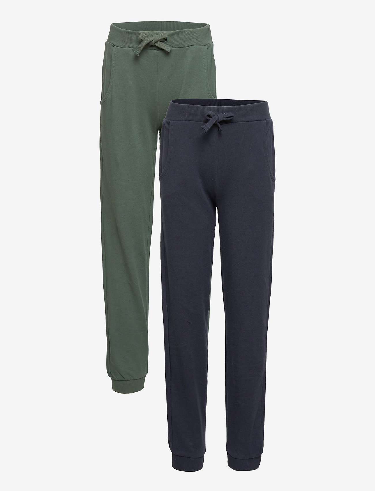 Minymo - Pants Sweat 2-Pack - blue nights - 0