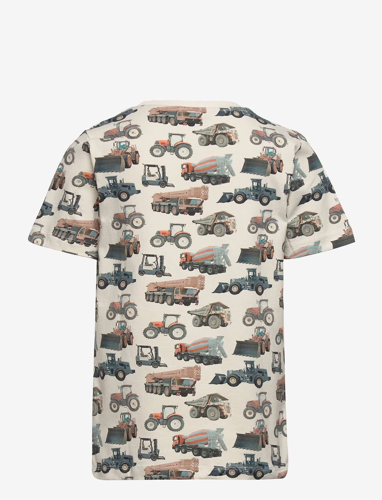 Minymo - T-shirt SS AOP - birch - 1