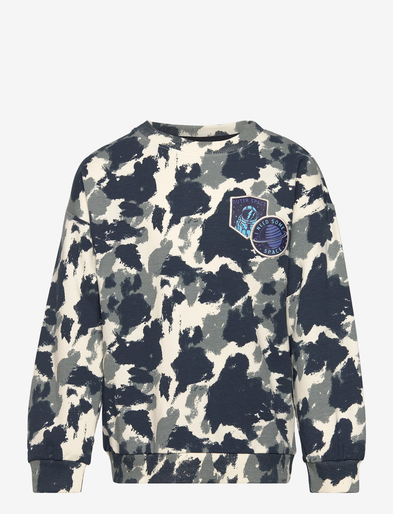 Minymo - Sweatshirt AOP - blue nights - 0