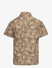 Minymo - Shirt SS Twill AOP - kortärmade skjortor - cub - 1