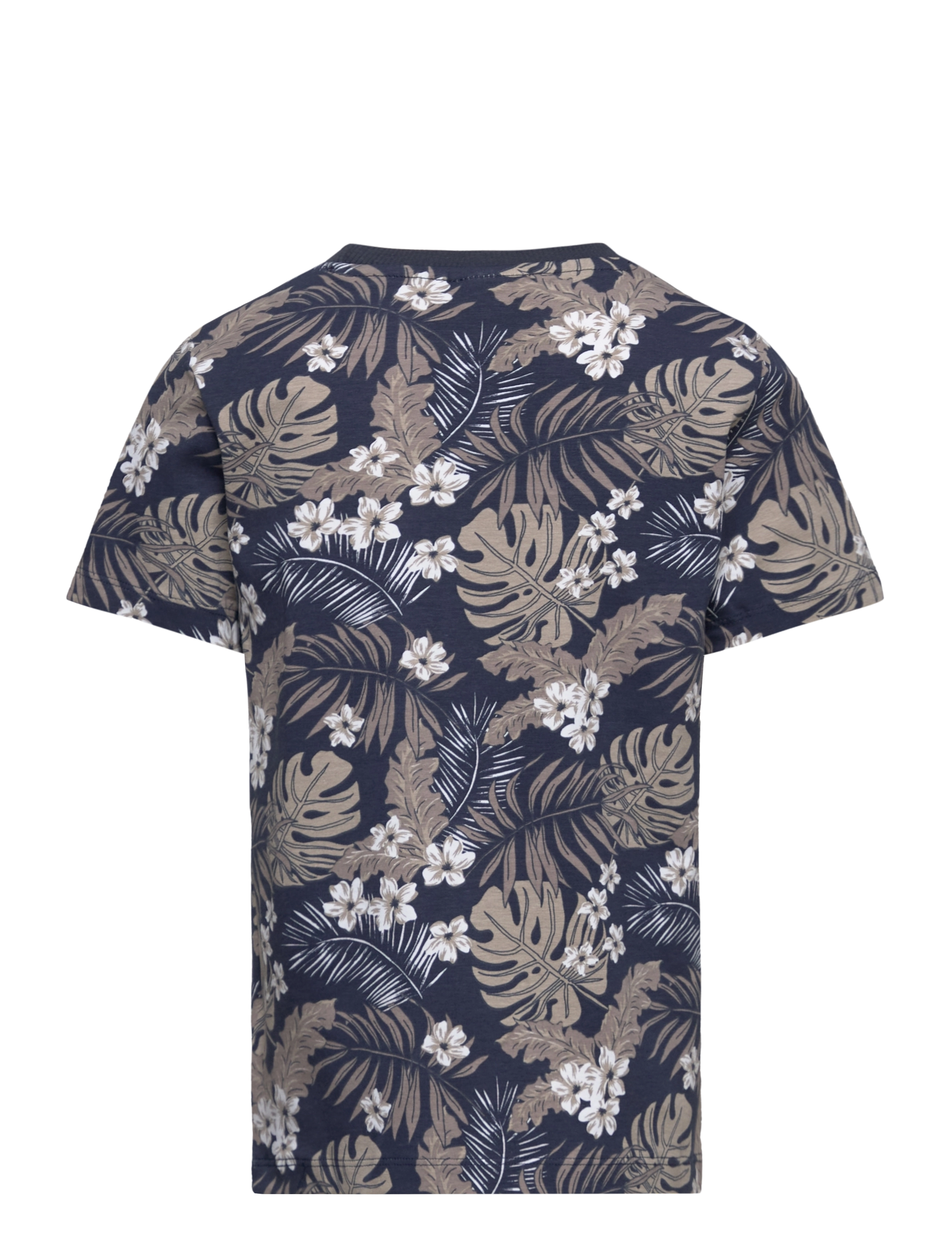 Minymo - T-shirt SS AOP - blue nights - 1