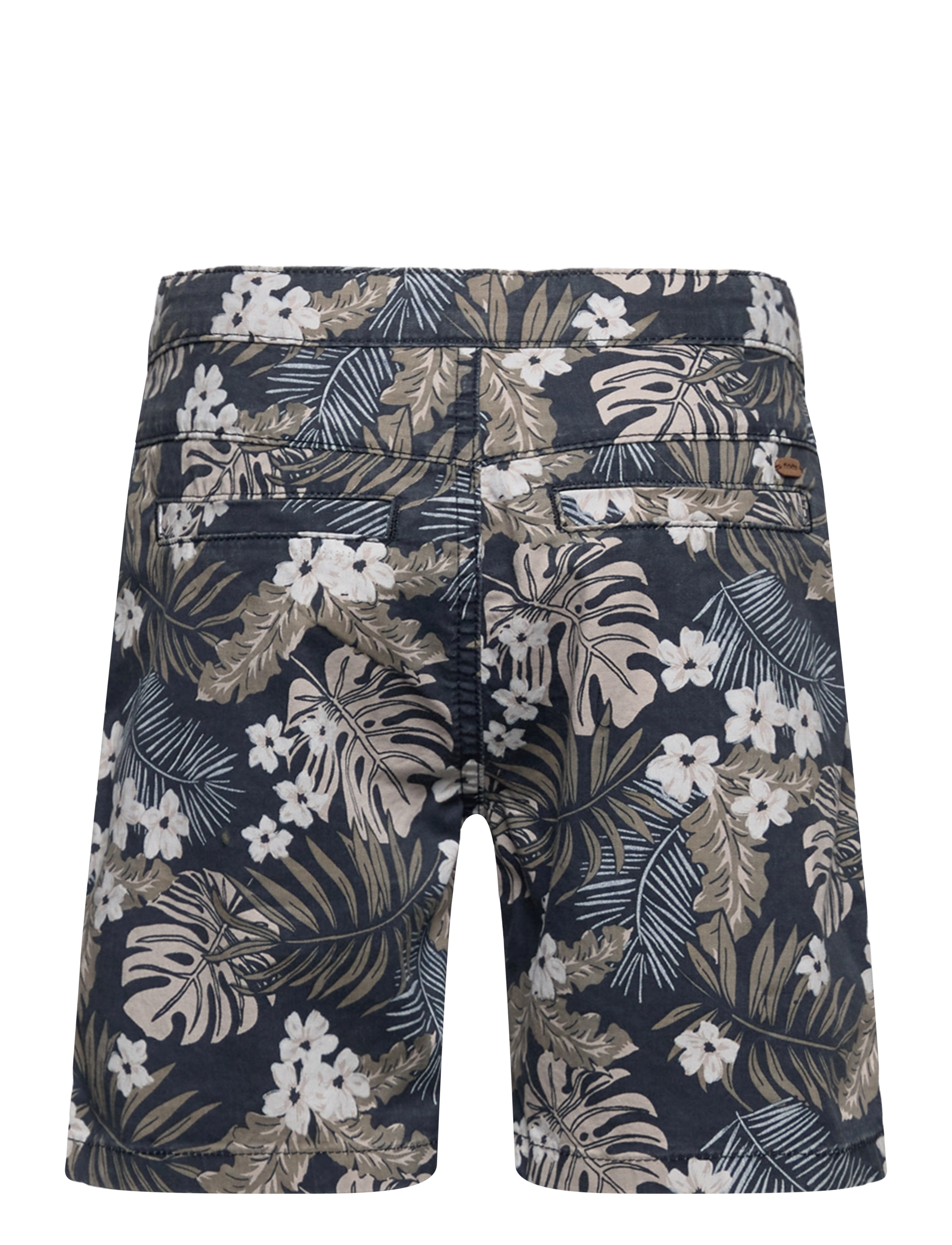 Minymo - Shorts Twill AOP - blue nights - 1