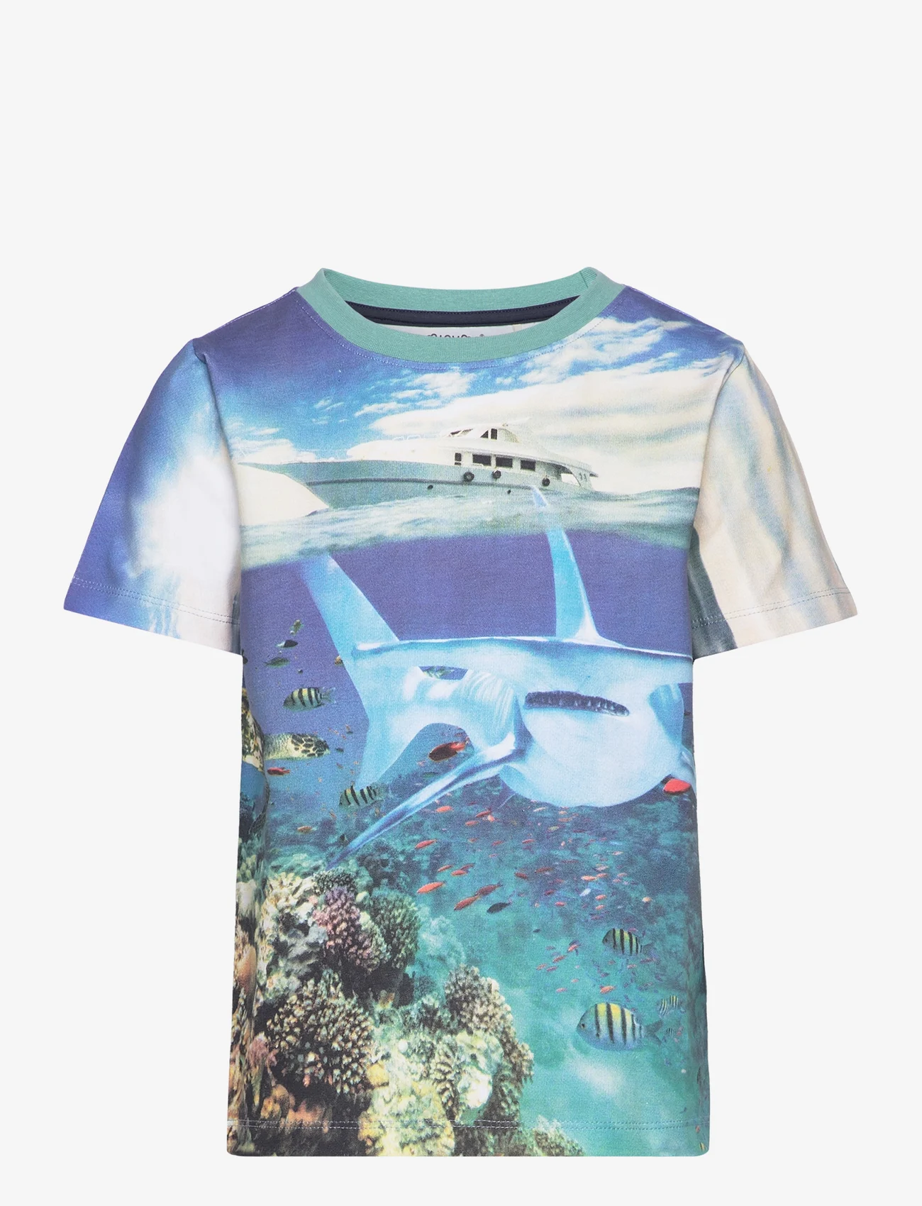 Minymo - T-shirt SS AOP - reff waters - 0