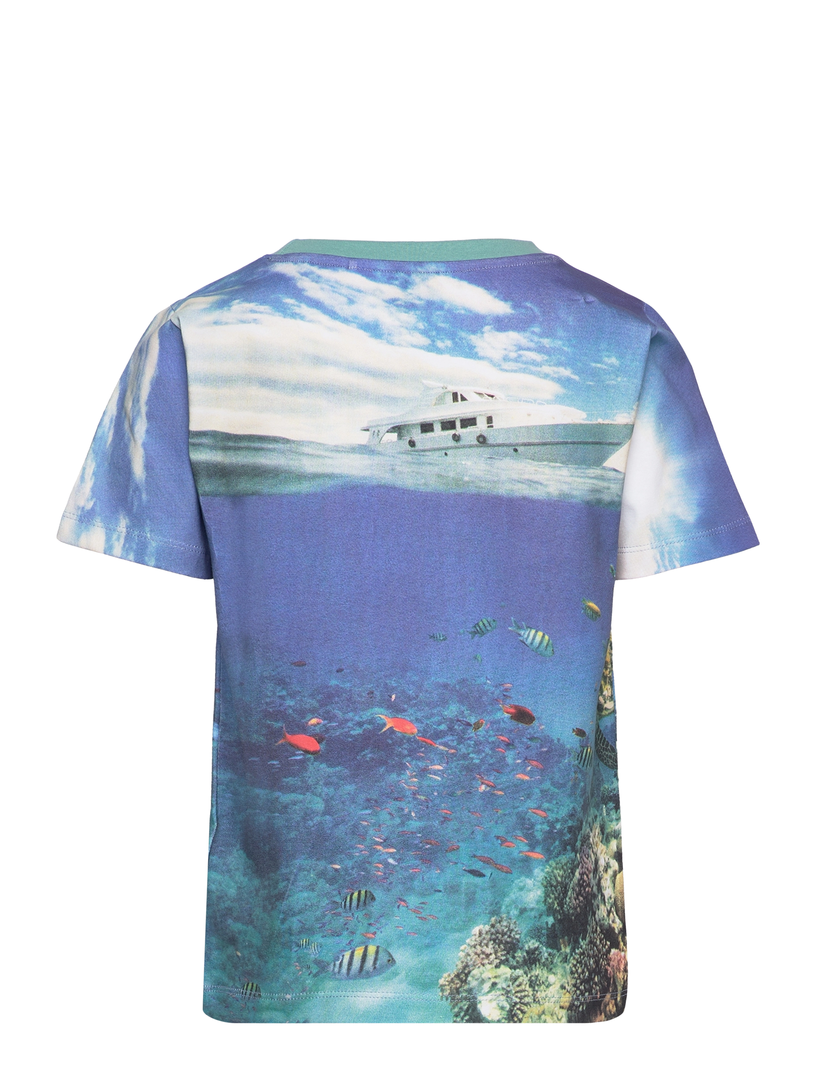 Minymo - T-shirt SS AOP - reff waters - 1