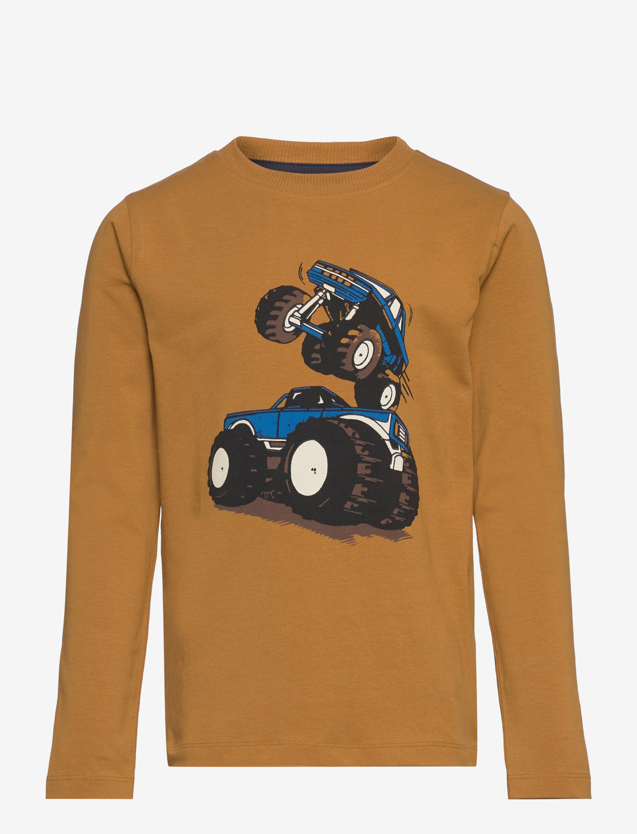 Minymo - T-shirt LS - golden brown - 0