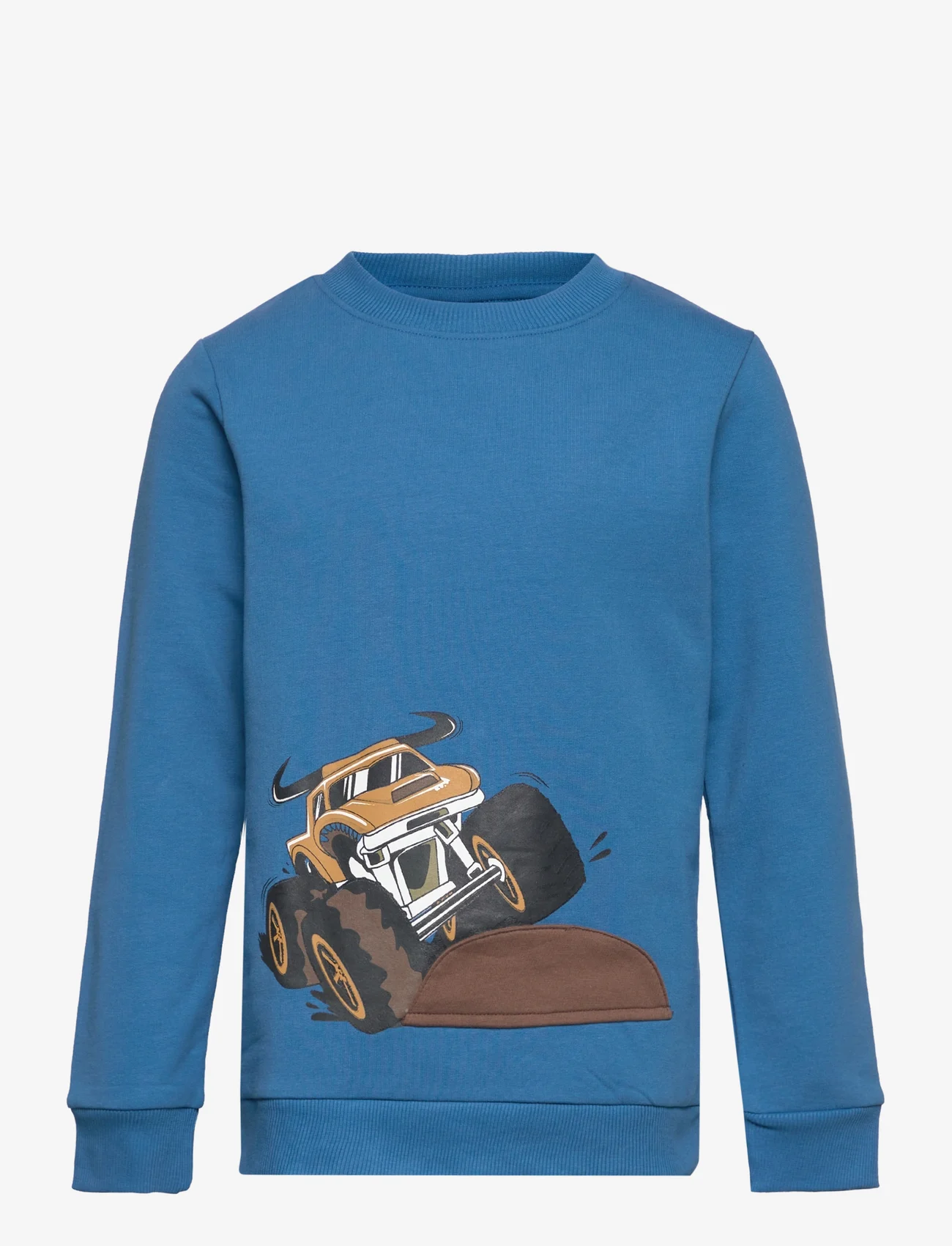 Minymo - Sweatshirt LS - sweatshirts - vallarta blue - 0