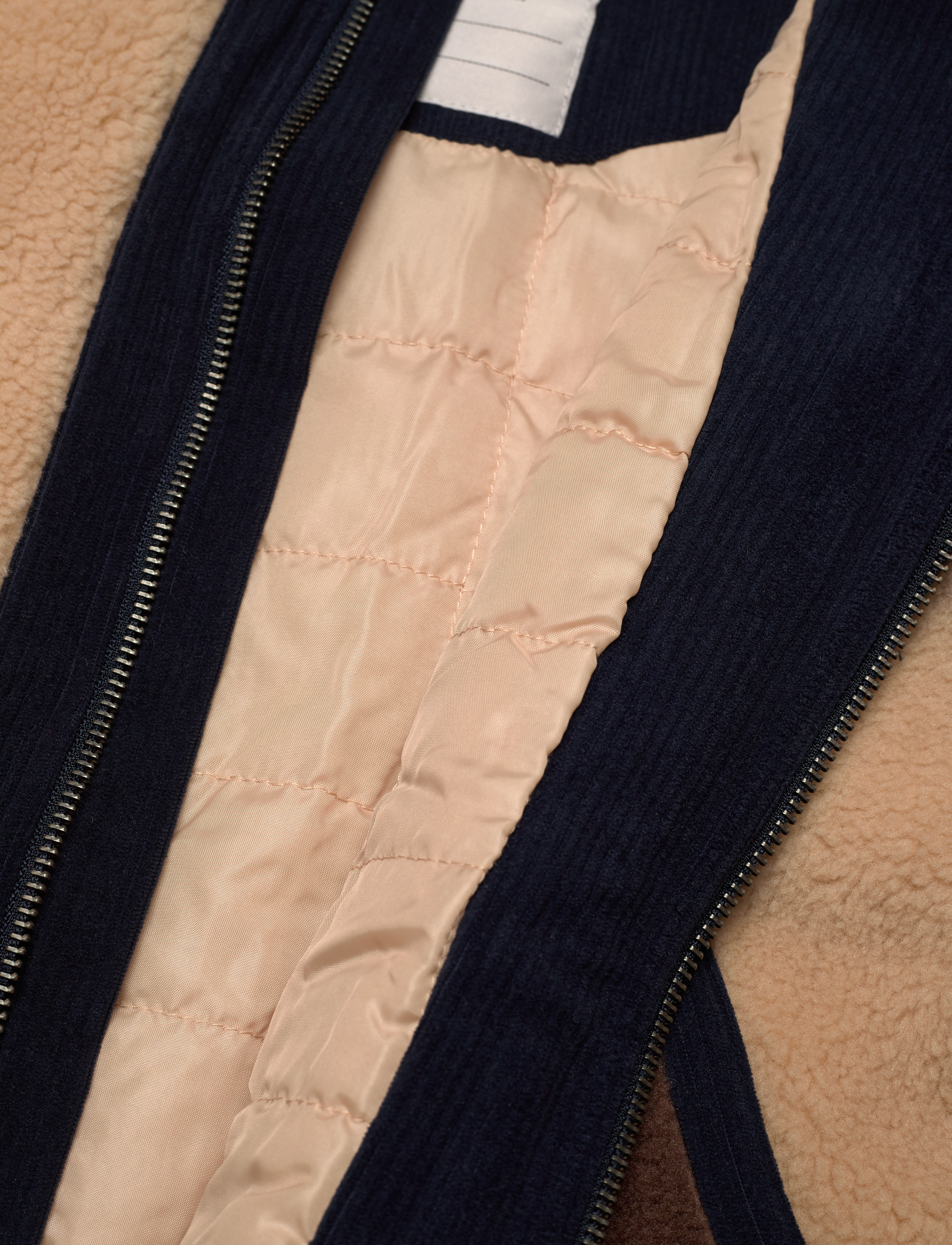 Minymo - Jacket Teddy - pebble - 4