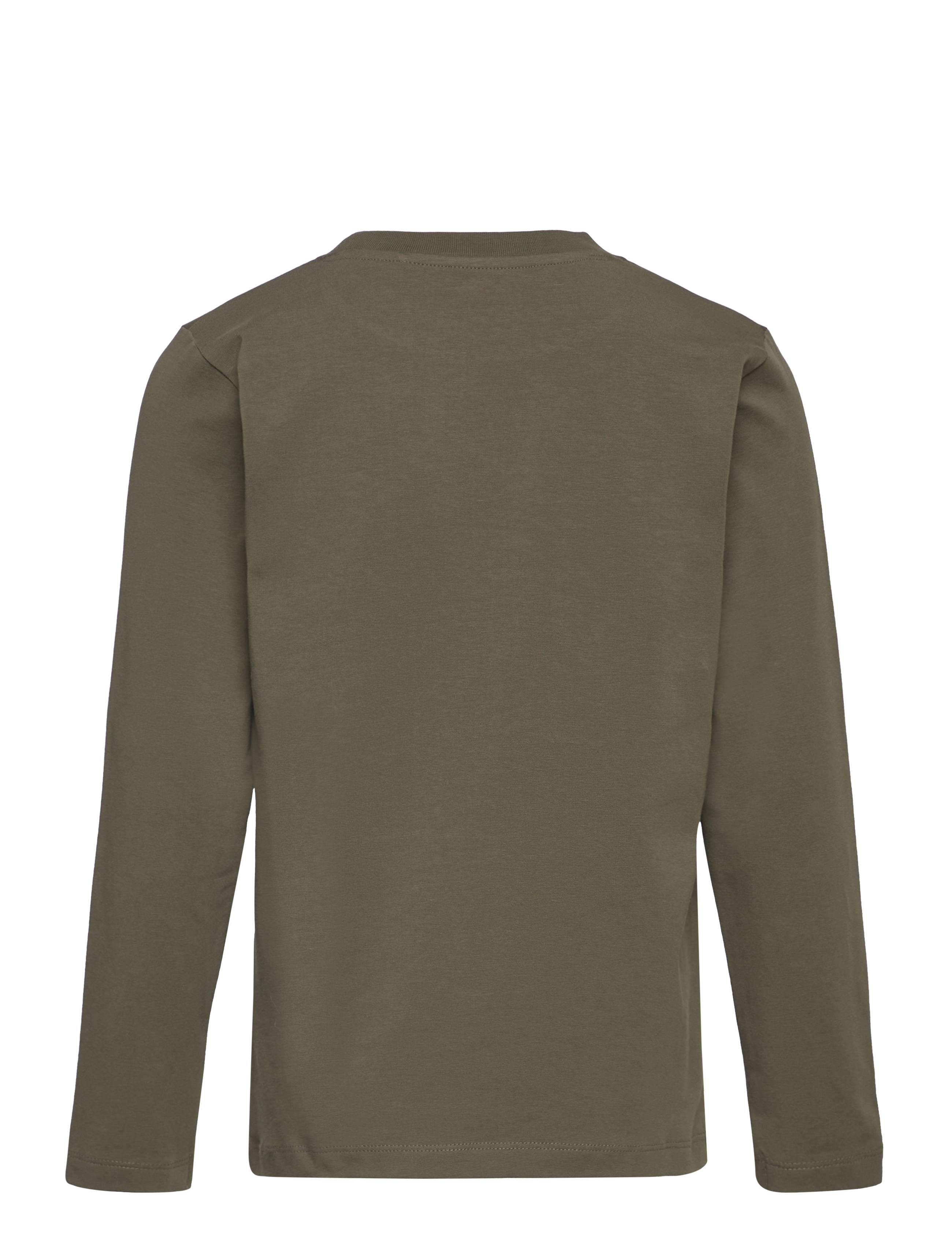 Minymo - T-shirt LS - olive night - 1