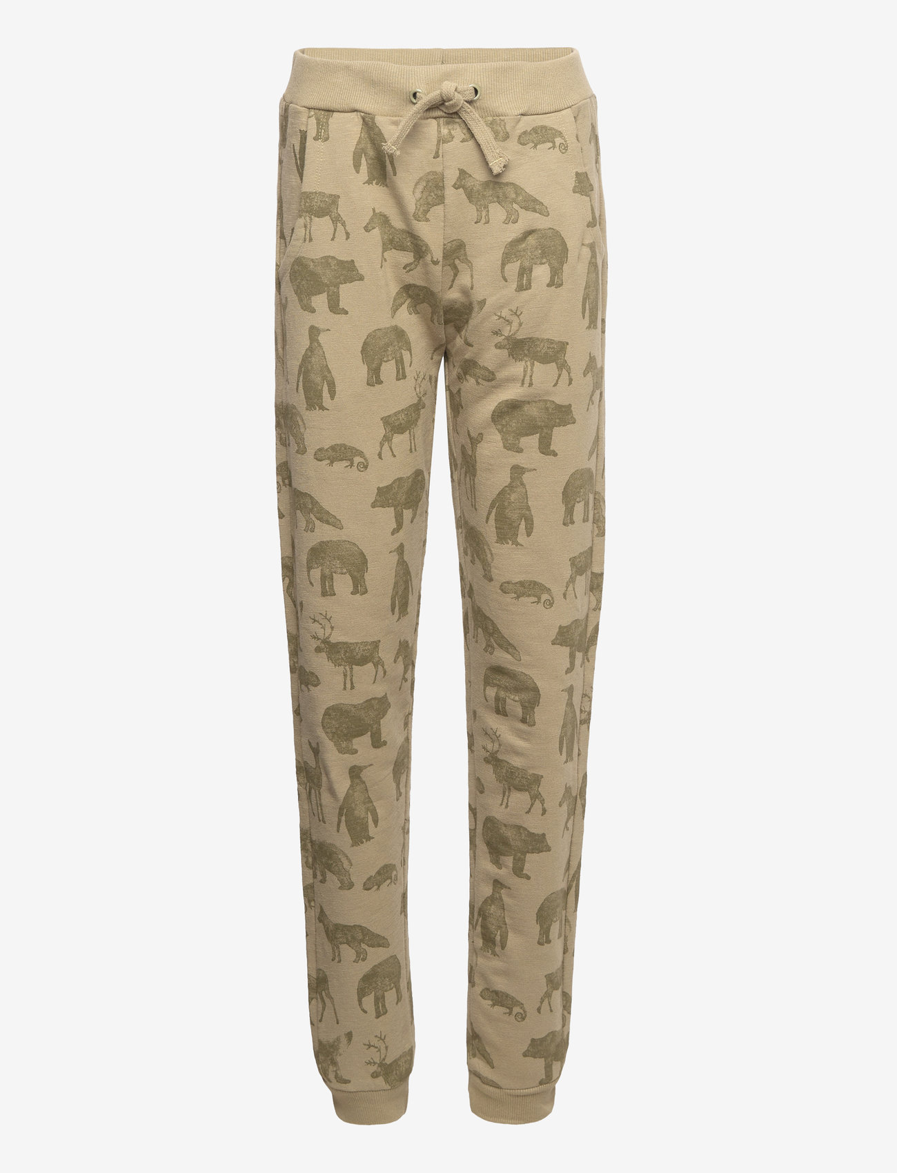 Minymo - Pants AOP Sweat - aloe - 0