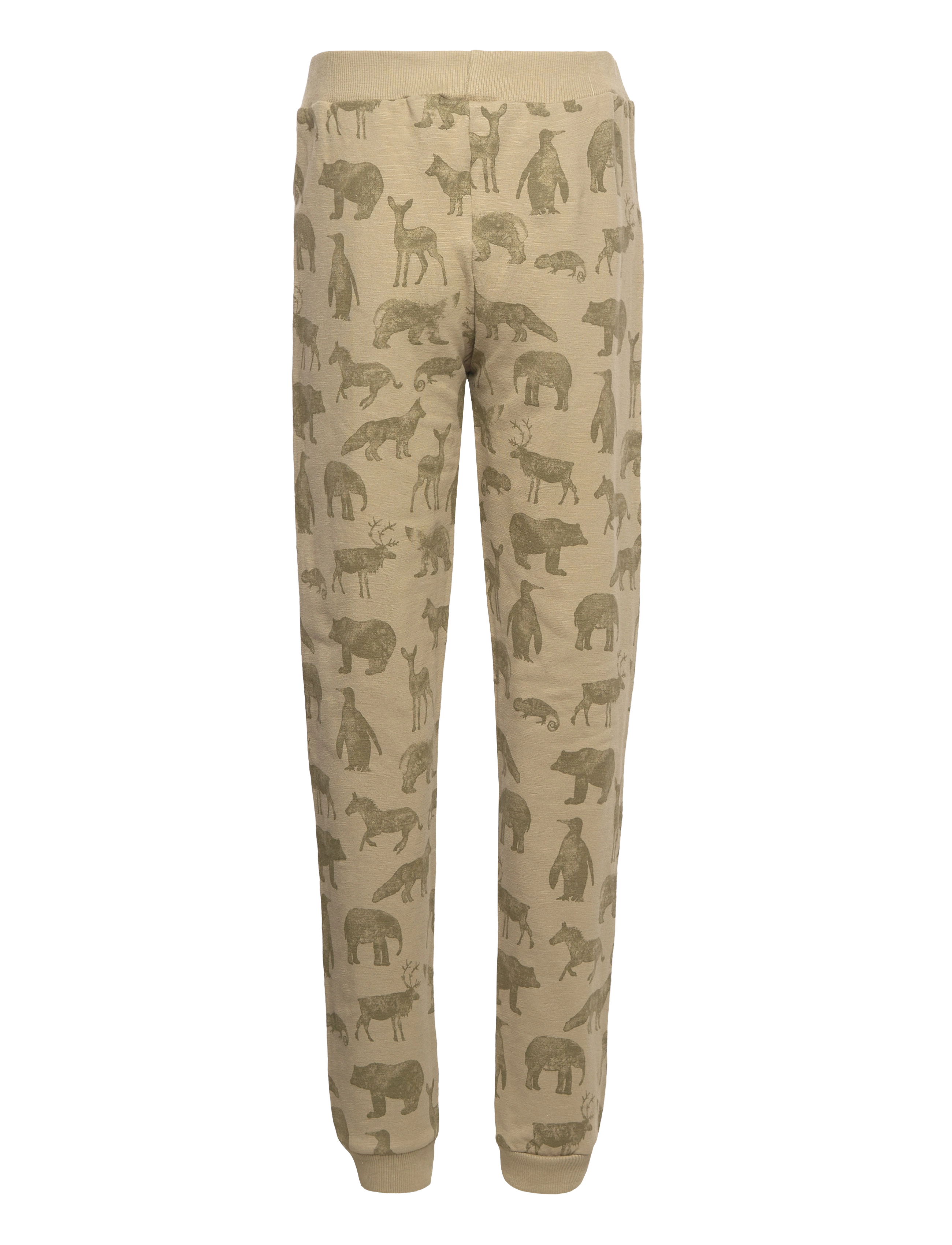 Minymo - Pants AOP Sweat - aloe - 1