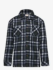 Minymo - Shirt LS Check - langärmlige hemden - dark navy - 0