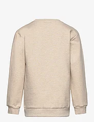 Minymo - Sweatshirt LS - sweatshirts - beige melange - 1