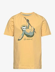 Minymo - T-shirt SS - kortärmade - jojoba - 0