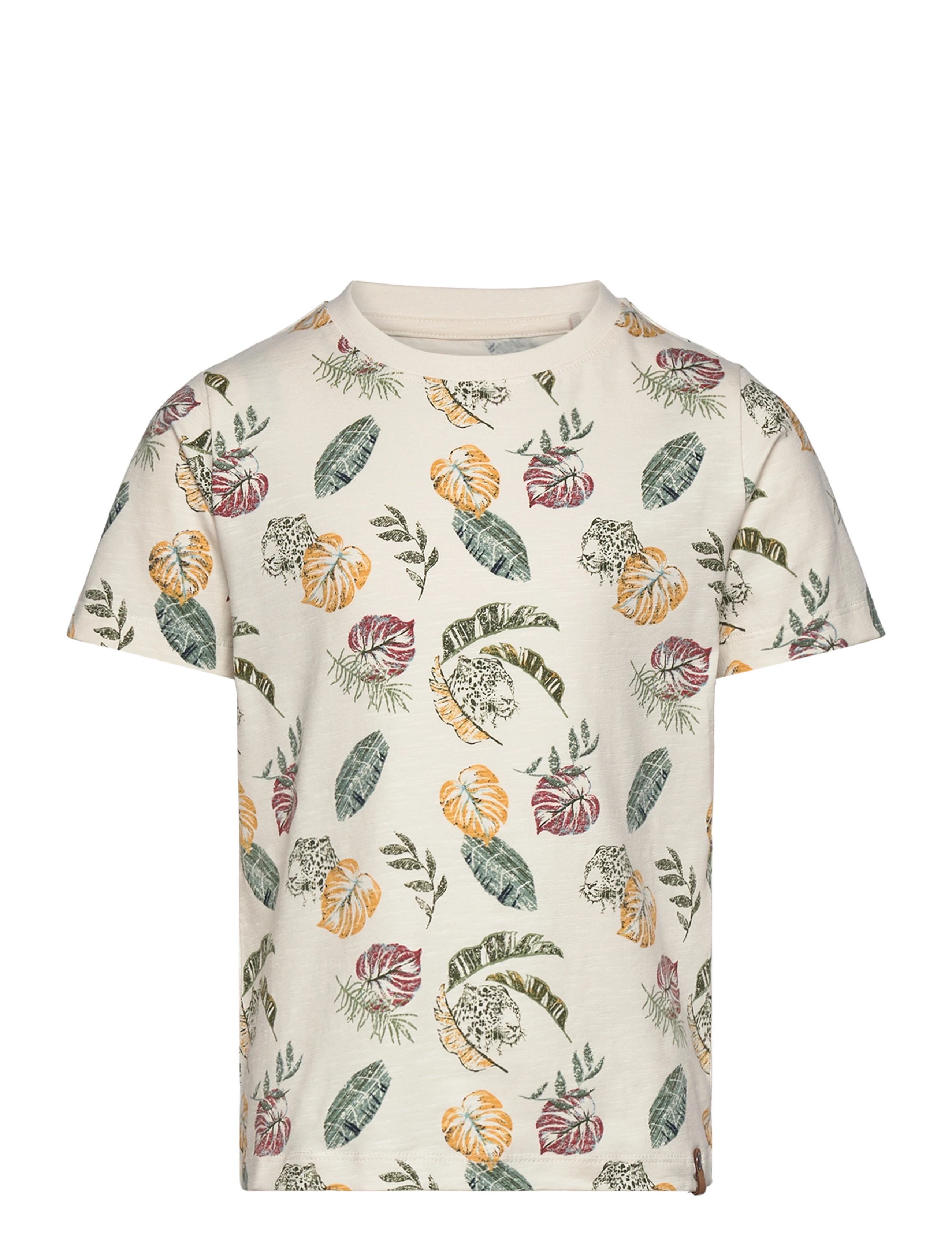 T-shirt SS AOP - EGGNOG