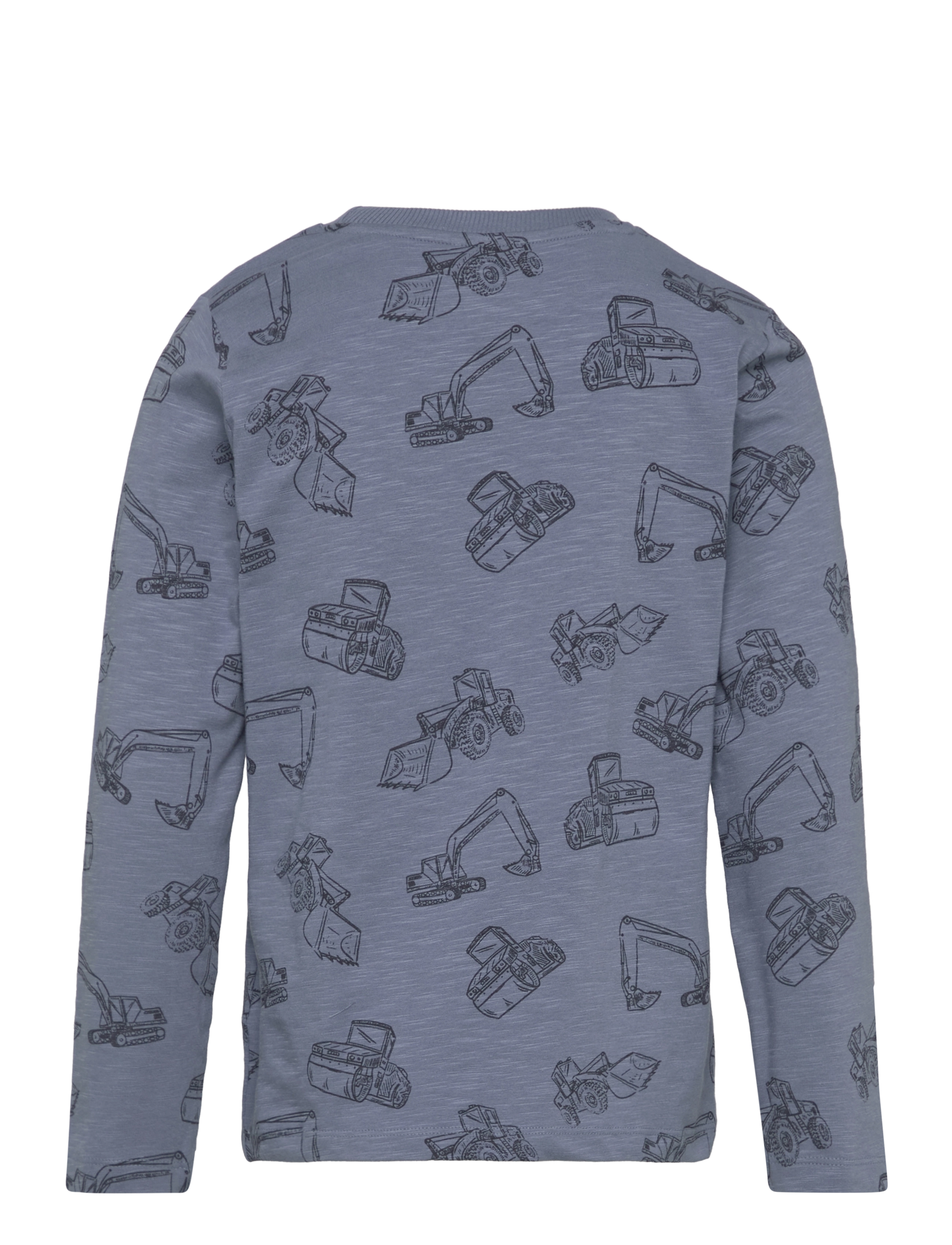 Minymo - T-shirt LS AOP - china blue - 1