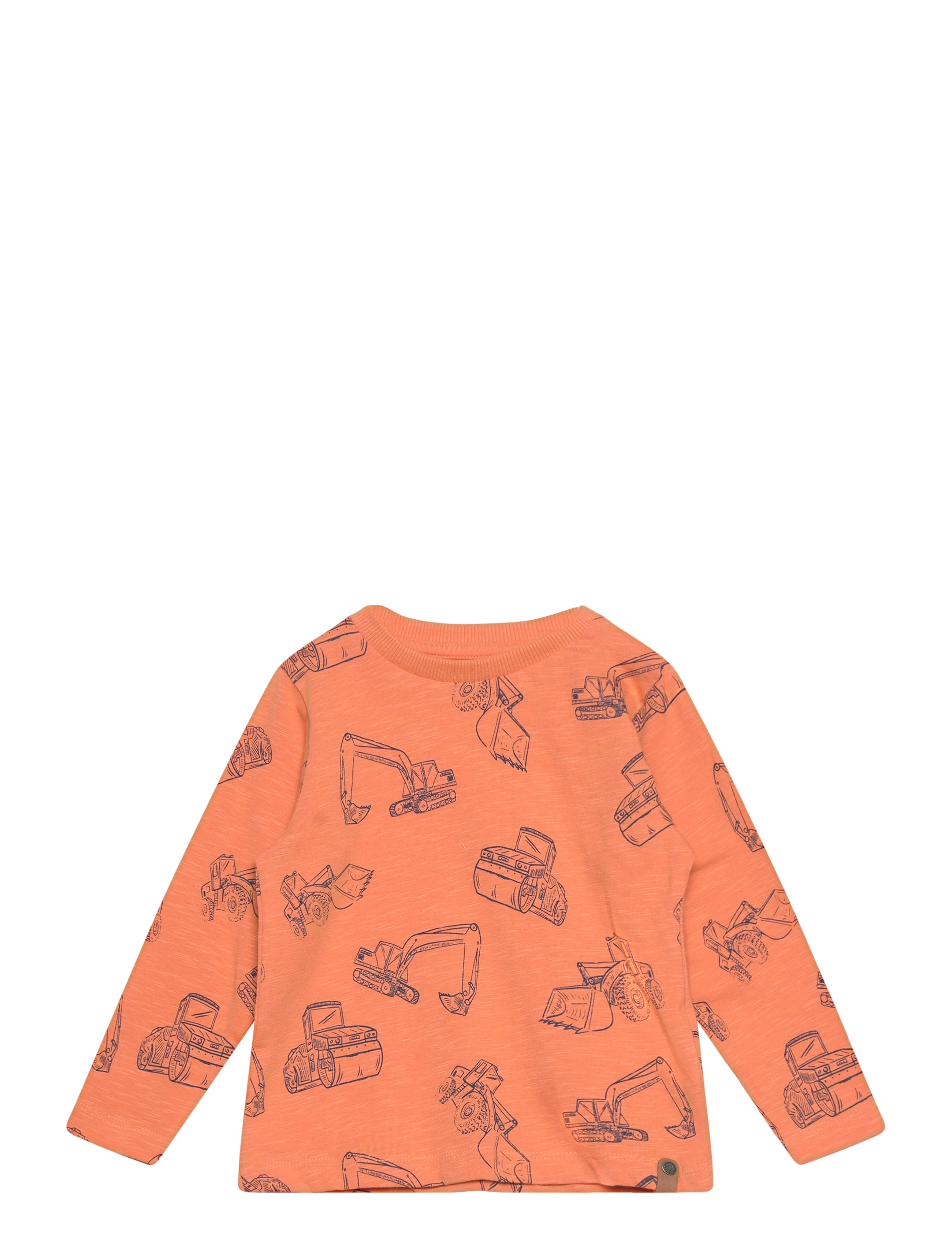 T-shirt LS AOP - CORAL GOLD