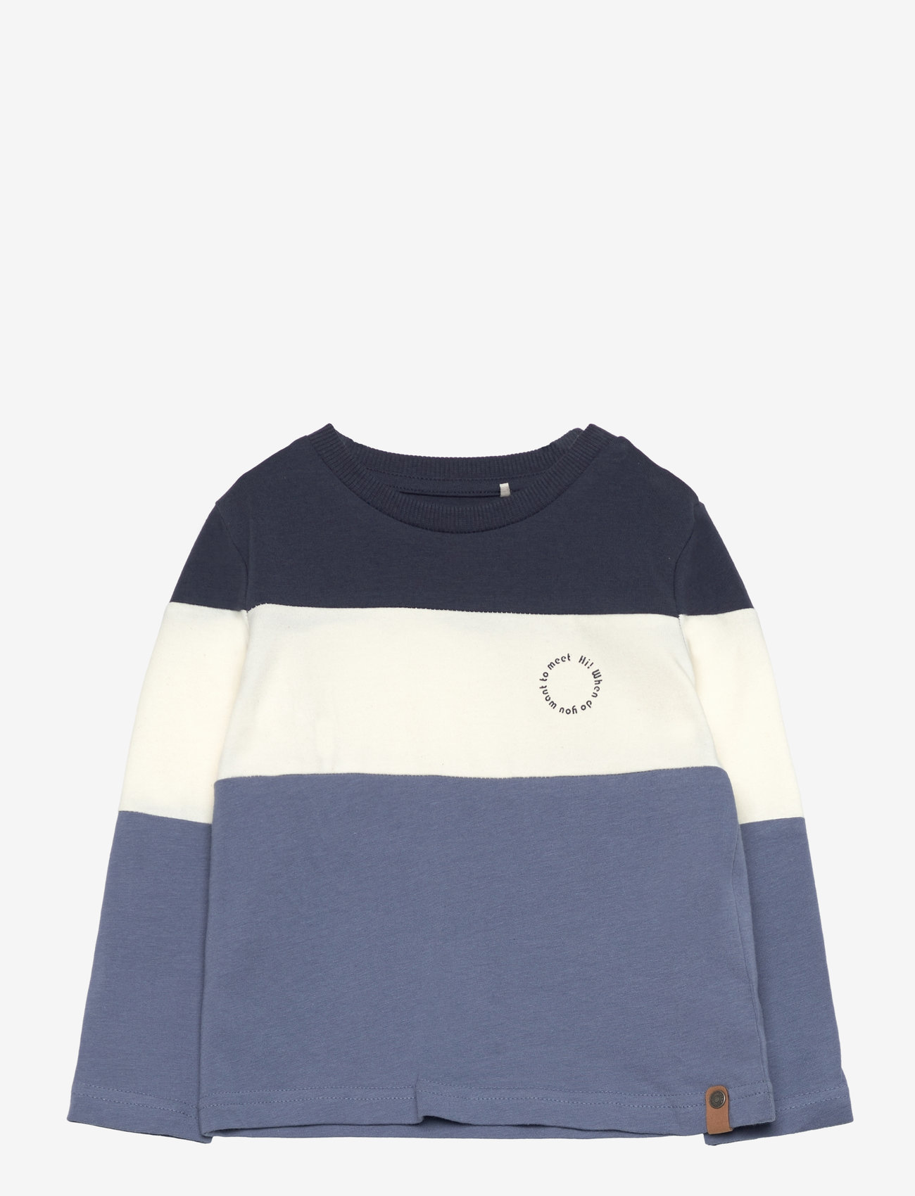 Minymo - T-shirt LS - china blue - 0