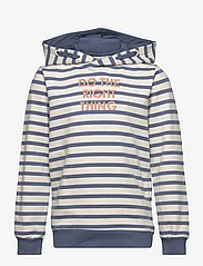 Minymo - Sweatshirt LS AOP - džemperiai su gobtuvu - china blue - 0