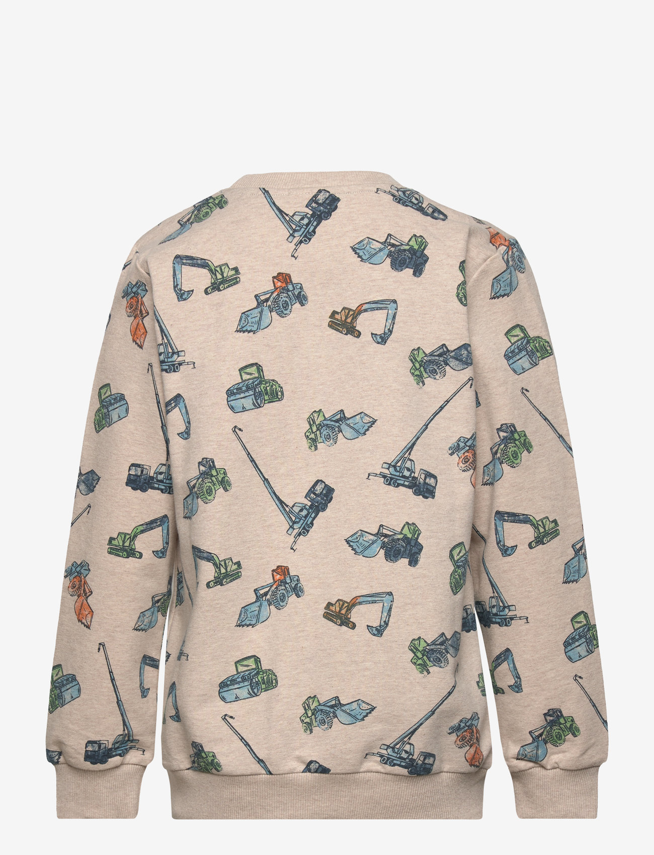 Minymo - Sweatshirt LS AOP - beige melange - 1