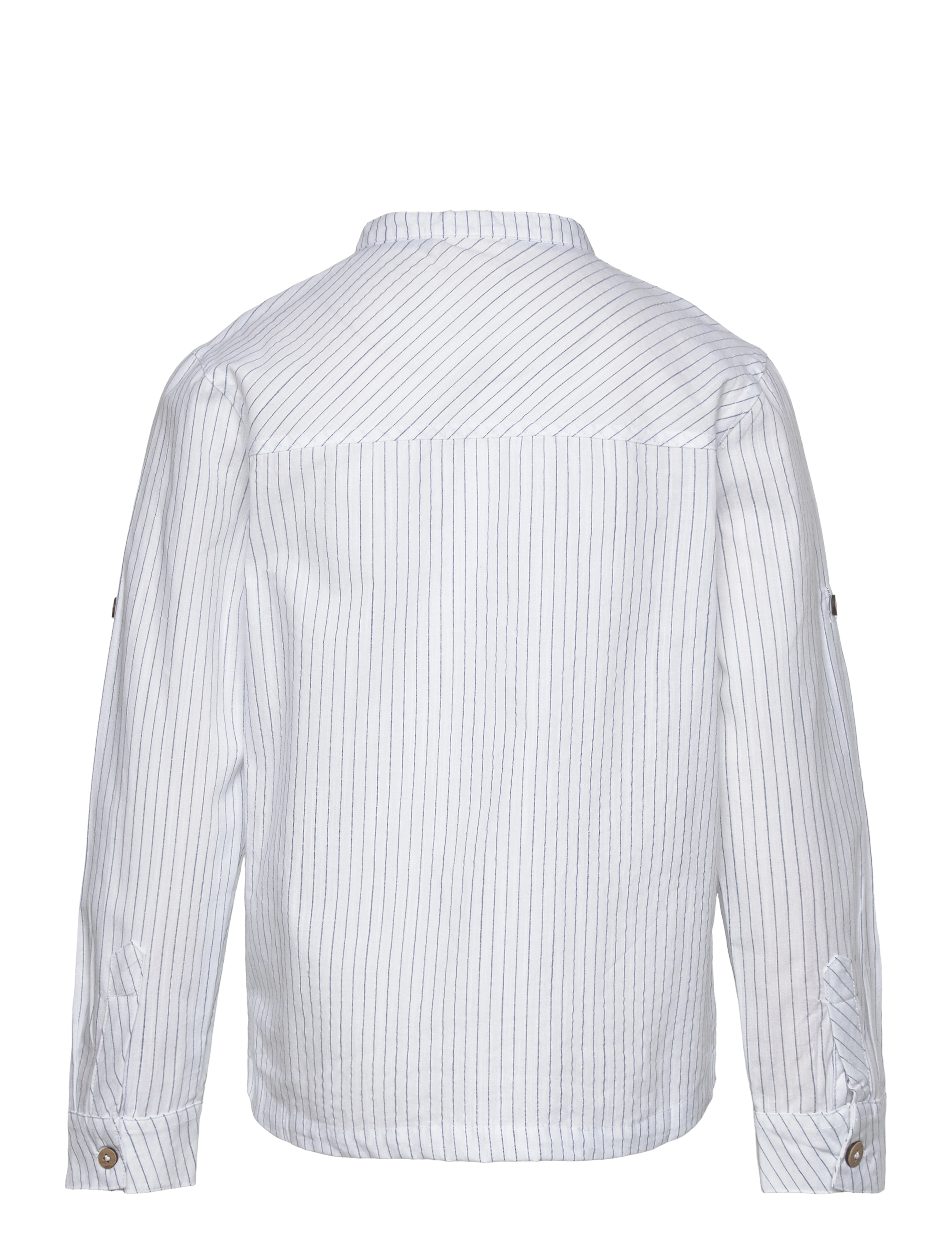 Minymo - Shirt LS Y/D - bright white - 1