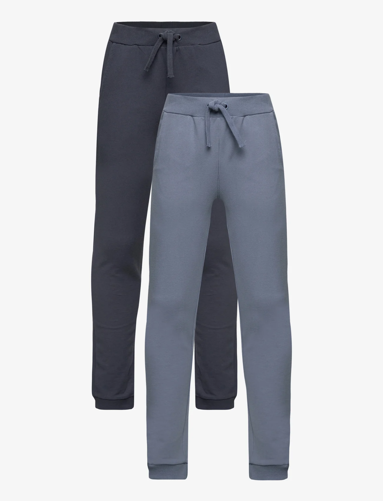 Minymo - Pants Sweat 2-Pack - laveste priser - china blue - 0