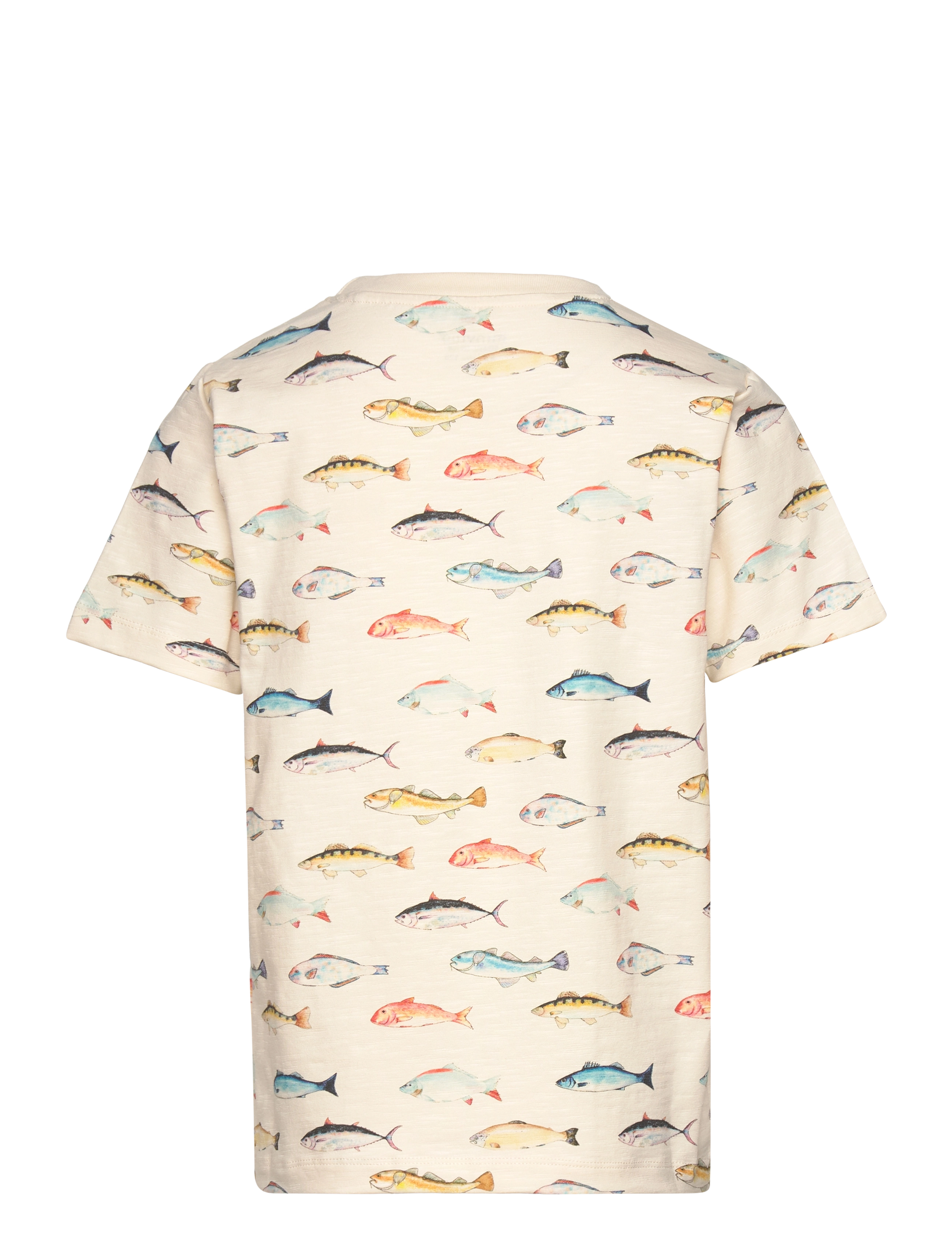Minymo - T-shirt SS AOP - pristine - 1