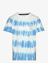 Minymo - T-shirt SS Tie Dye - lyhythihaiset t-paidat - bonnie blue - 0
