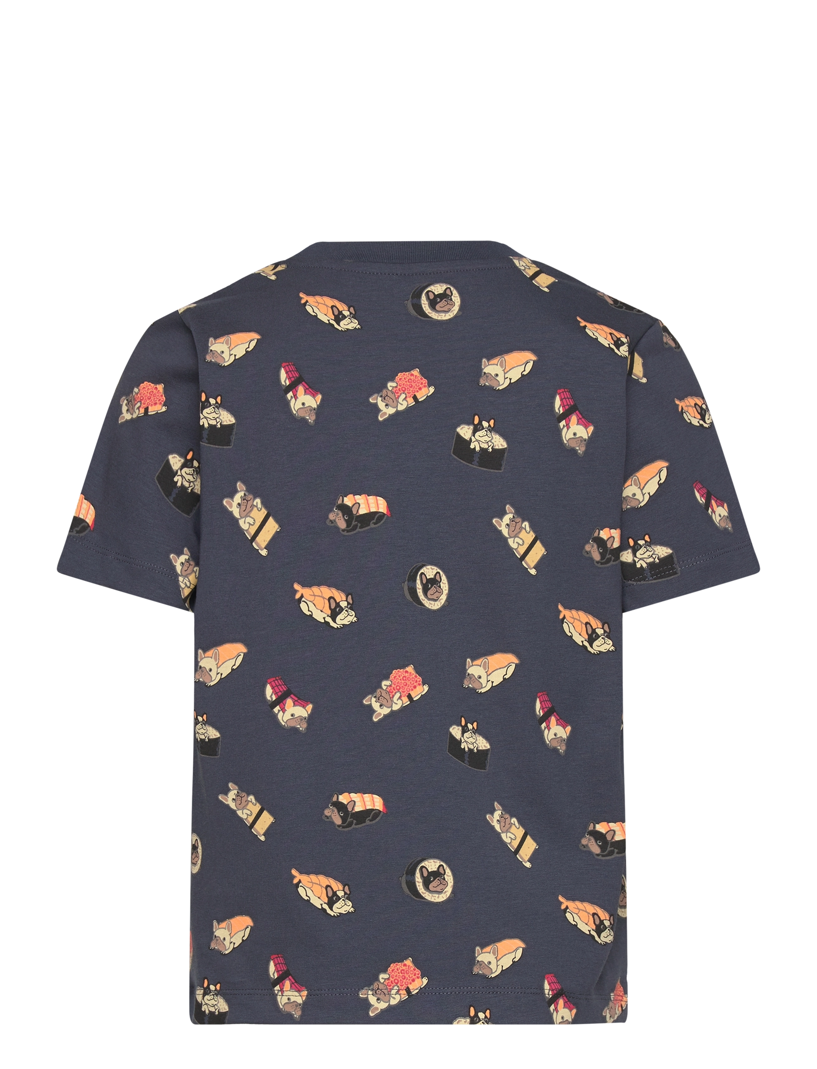 Minymo - T-shirt SS AOP - blue nights - 1