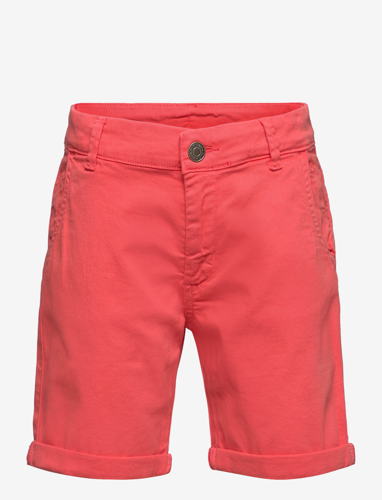 Minymo - Shorts Twill - hot coral - 0