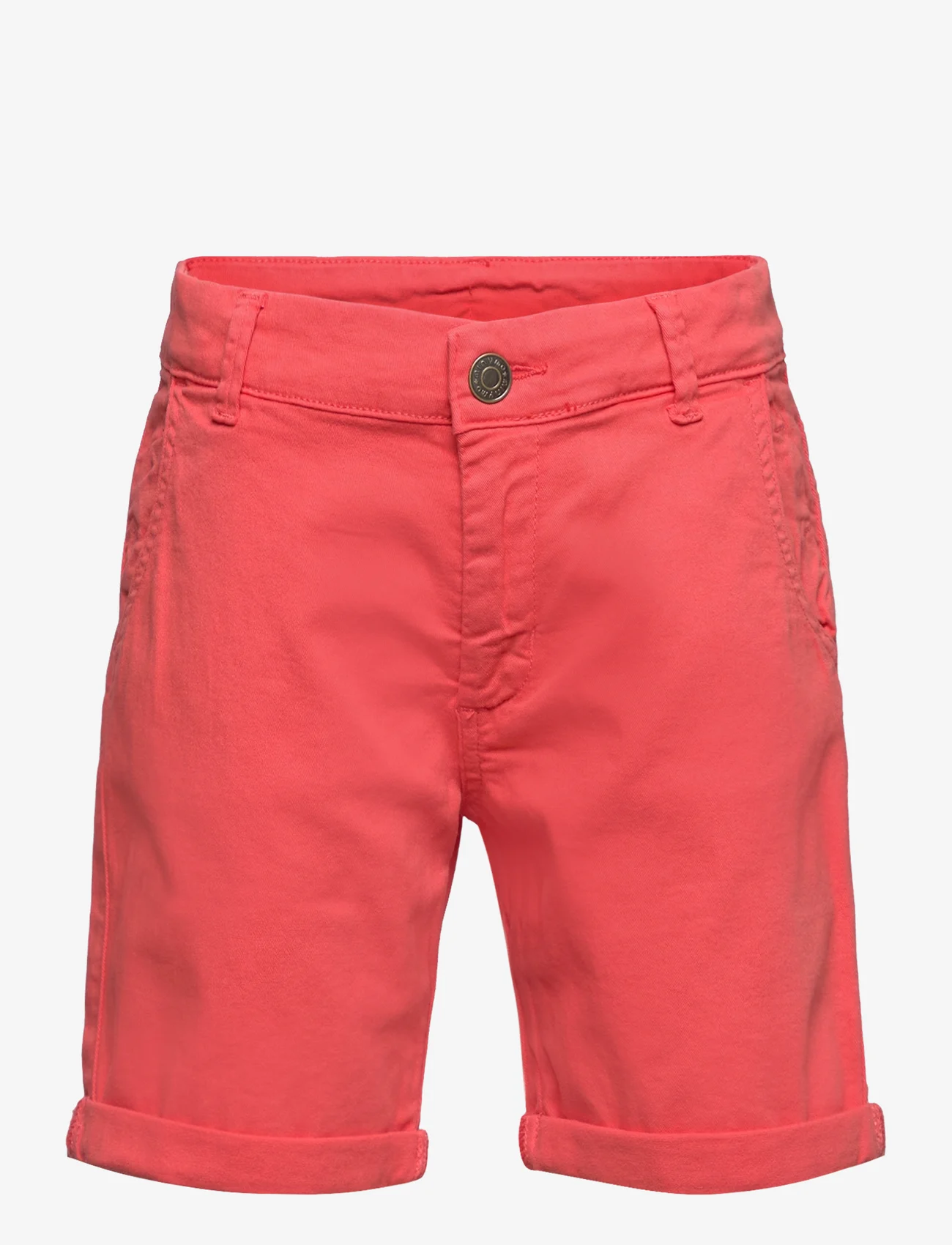Minymo - Shorts Twill - chino shorts - hot coral - 0