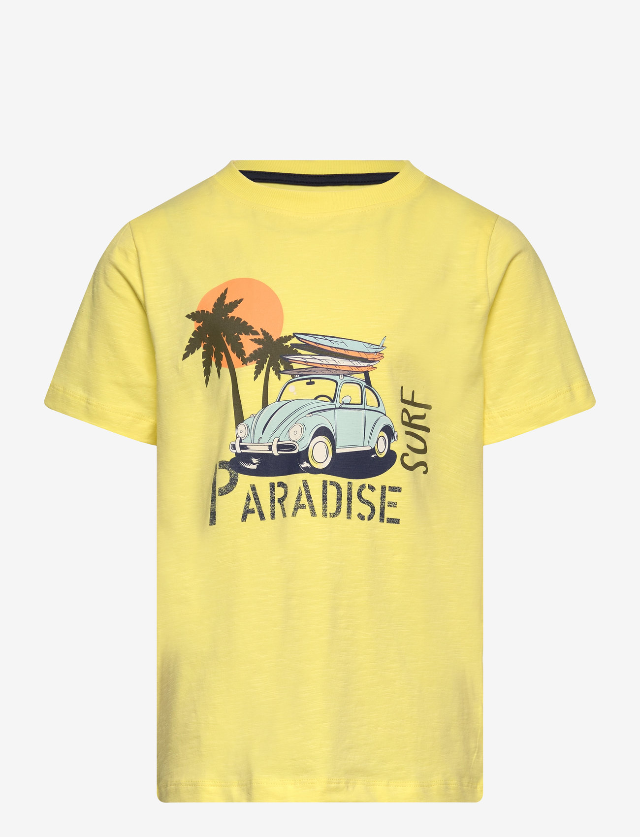 Minymo - T-shirt SS - limelight - 0