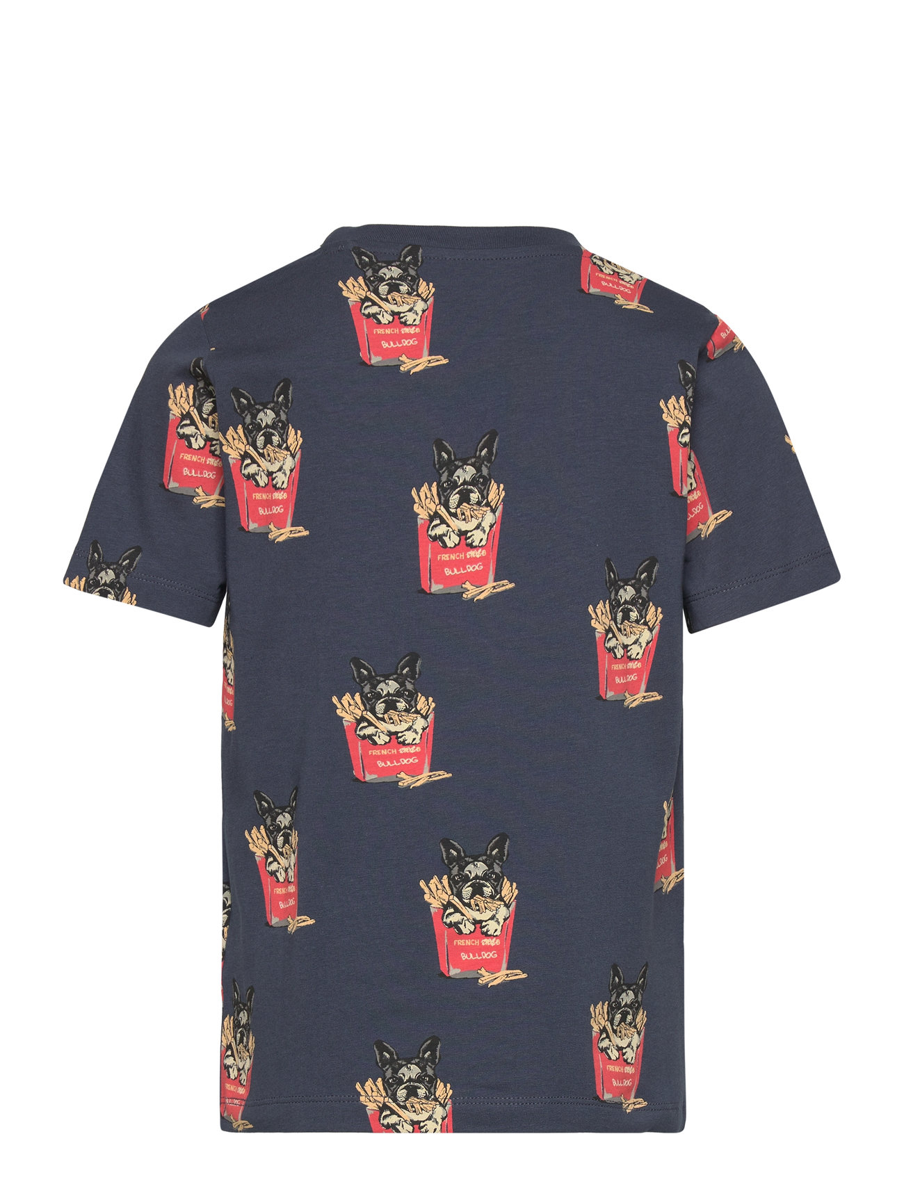 Minymo - T-shirt SS AOP - blue nights - 1