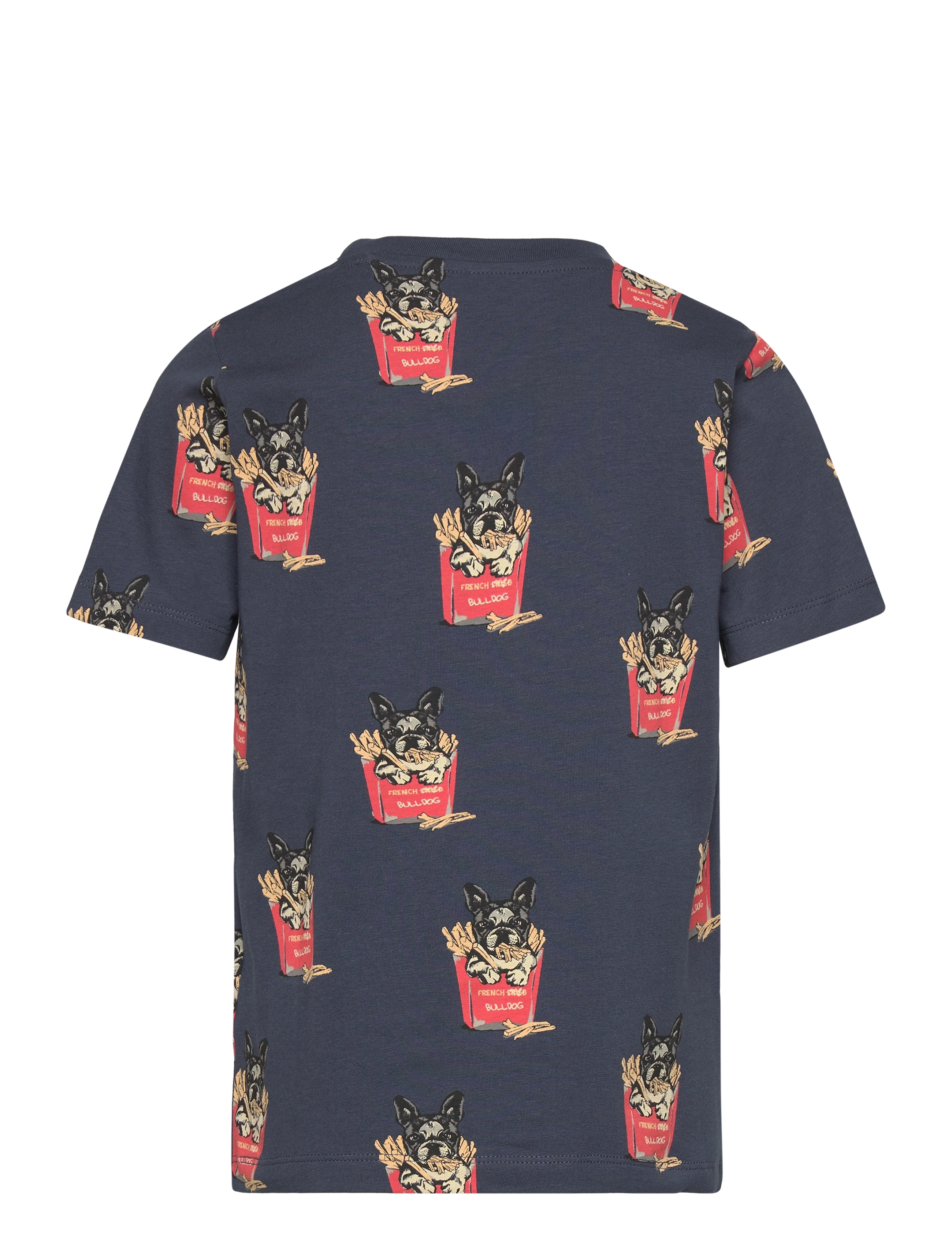 Minymo - T-shirt SS AOP - blue nights - 1