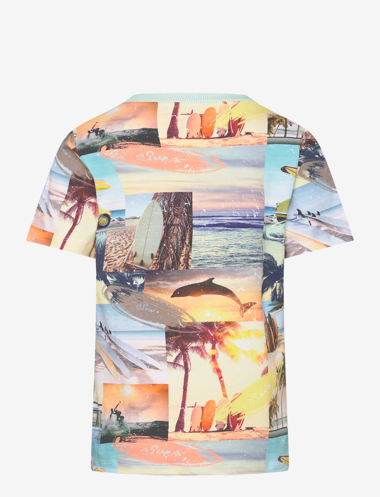 Minymo - T-shirt SS AOP - spray - 1