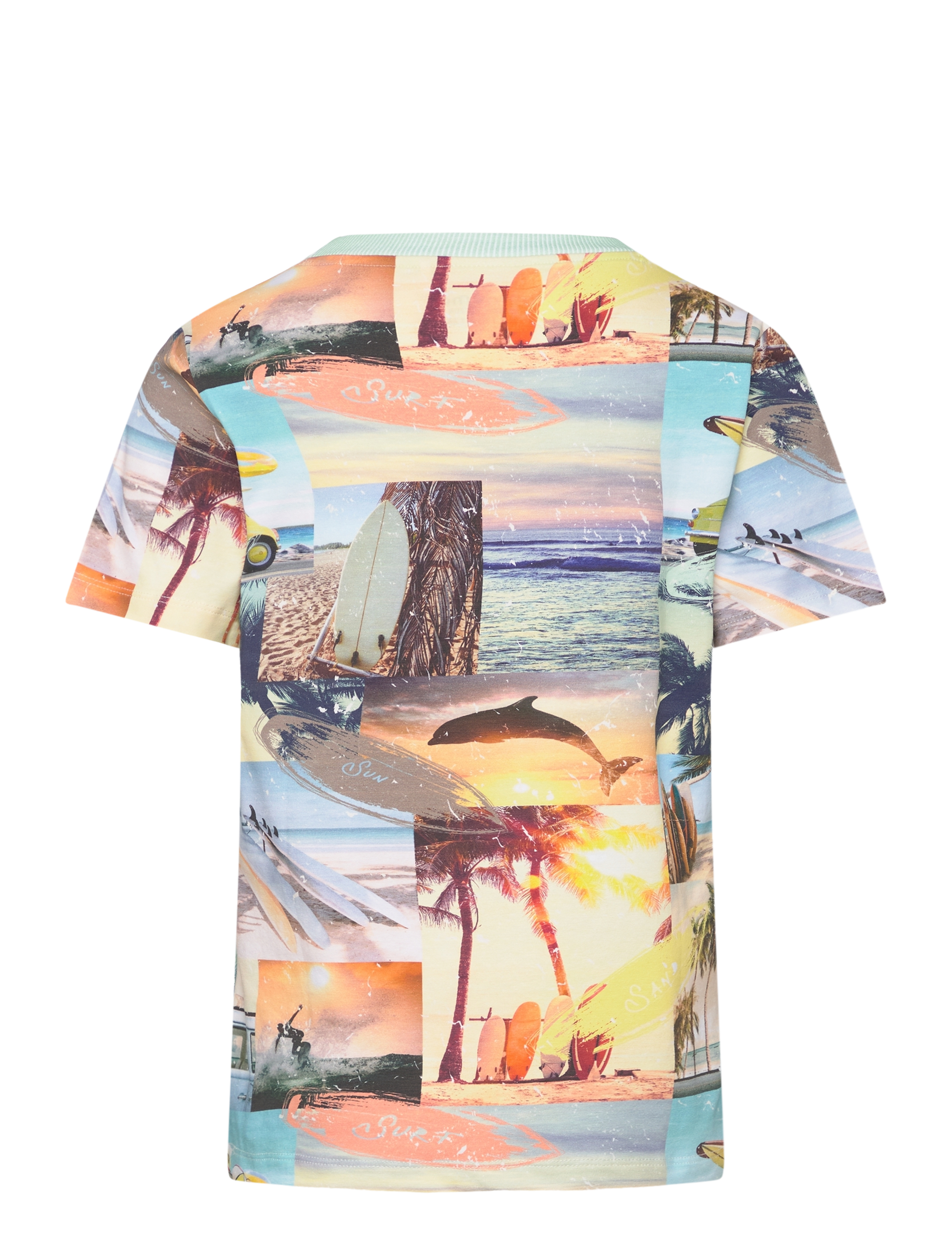 Minymo - T-shirt SS AOP - spray - 1