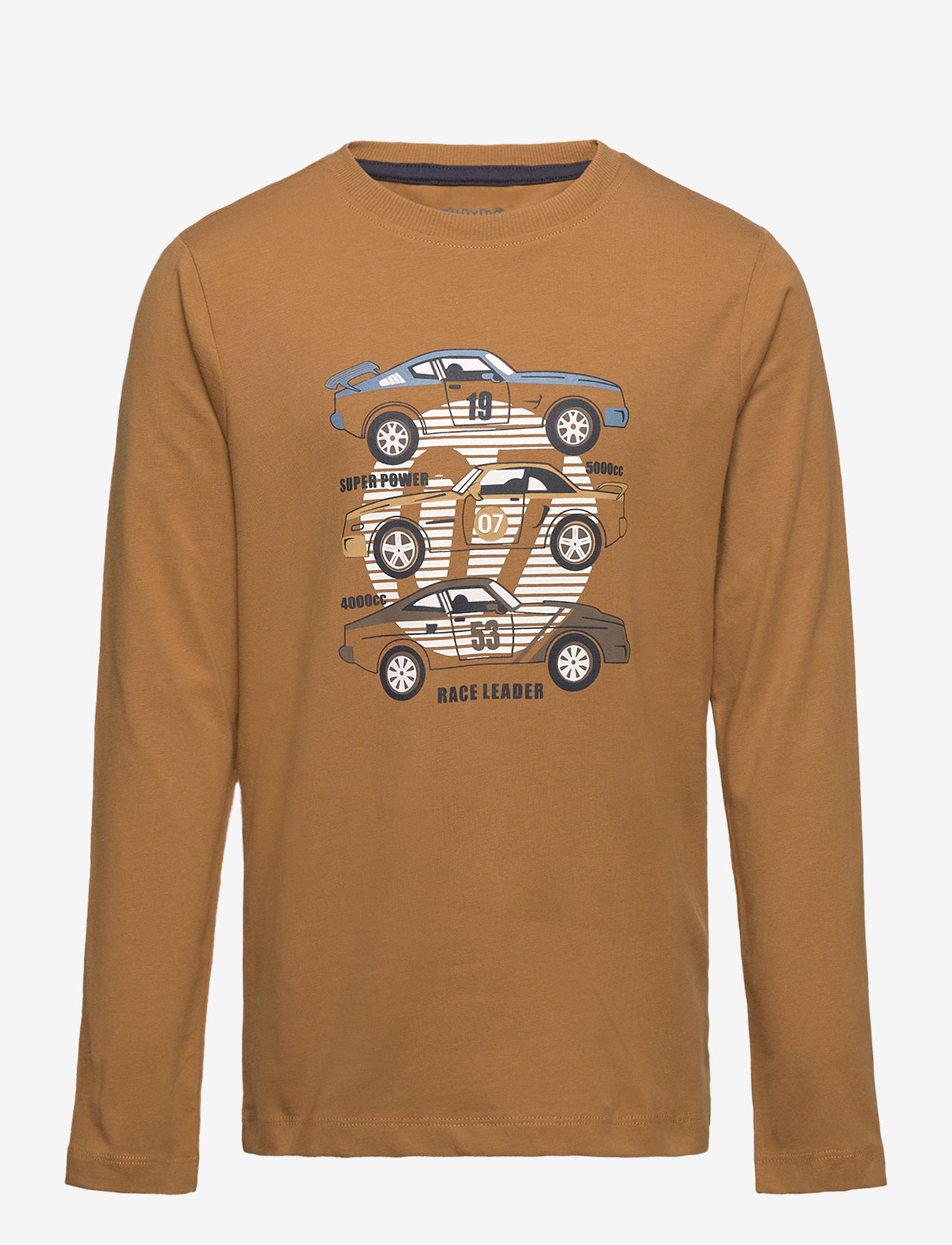 Minymo - T-shirt LS - långärmade - dijon - 0