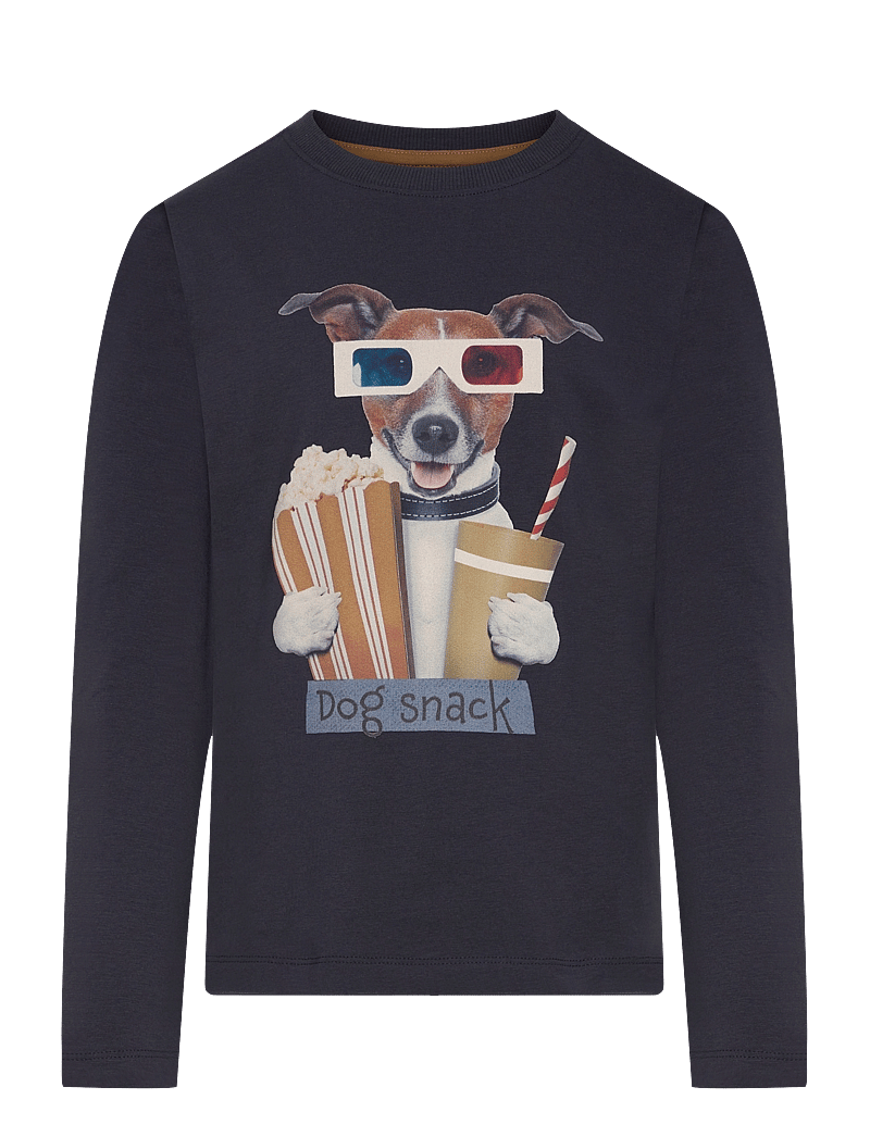 Minymo - T-shirt LS - langärmelige - parisian night - 0